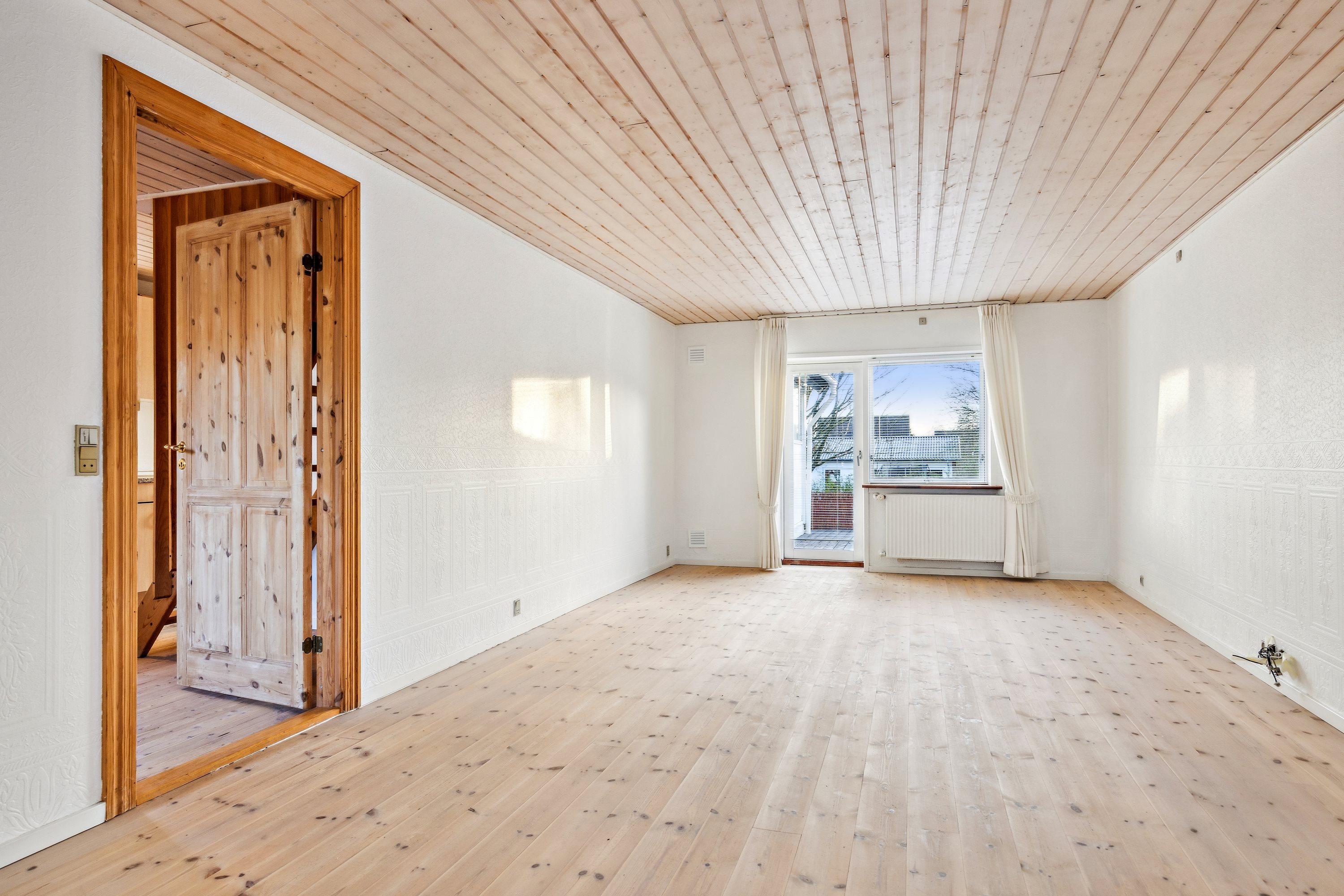 Fremhævet stue billede i fuldskærmstilstand. Billede af Vinkelvej 6, 9460 Brovst