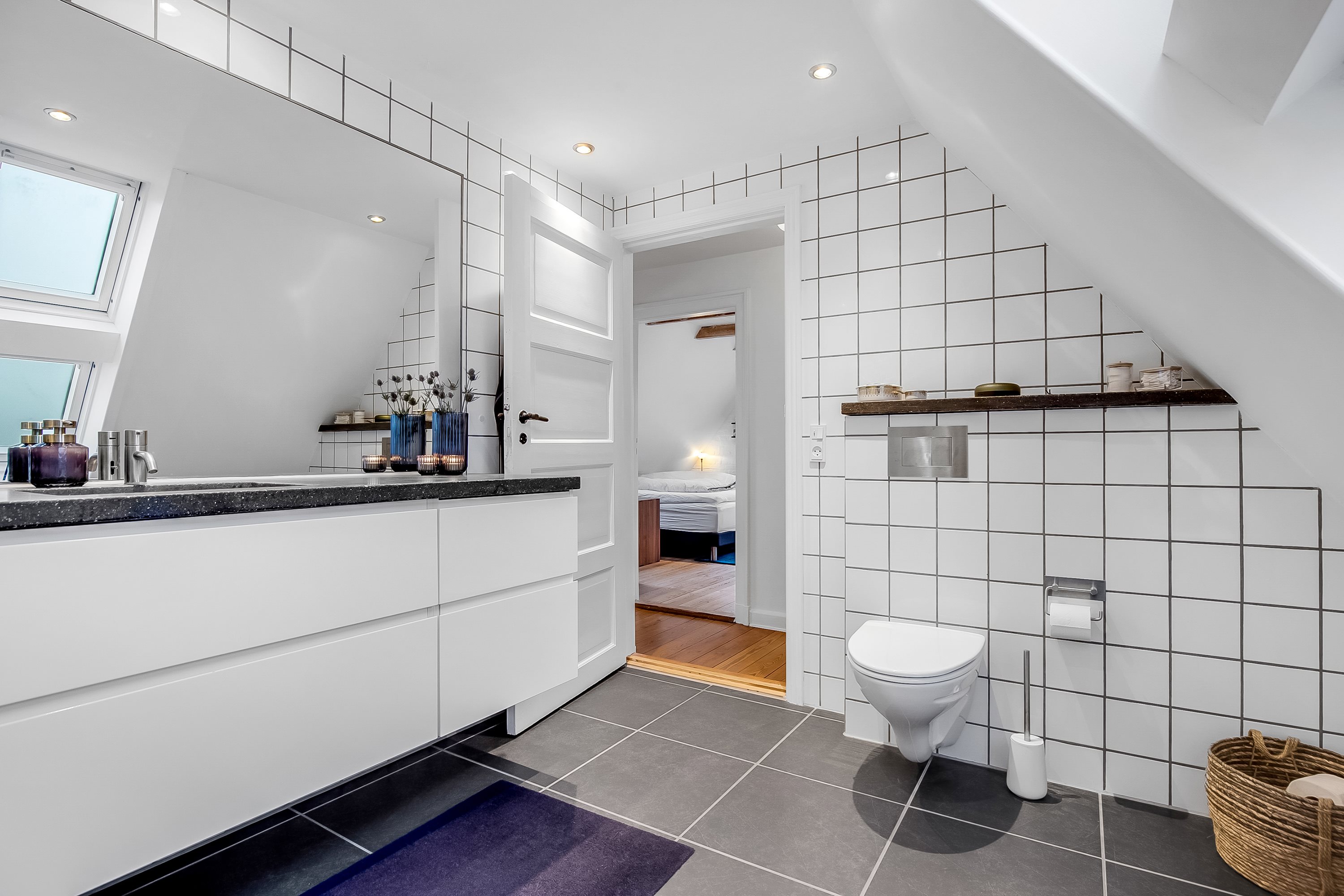 Fremhævet badeværelse billede i fuldskærmstilstand. Billede af Bellevuegade 54, 6000 Kolding