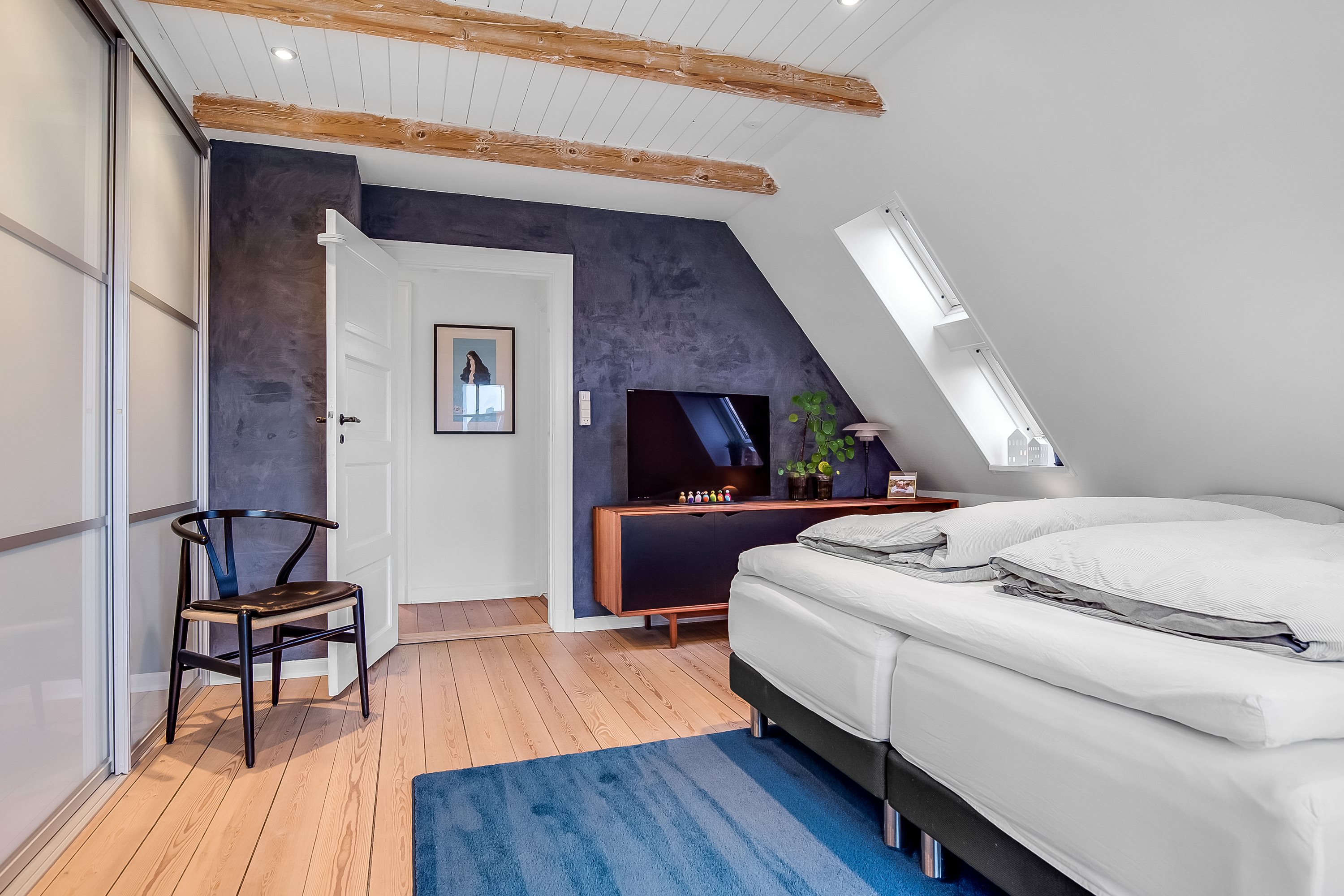 Fremhævet soveværelse billede i fuldskærmstilstand. Billede af Bellevuegade 54, 6000 Kolding