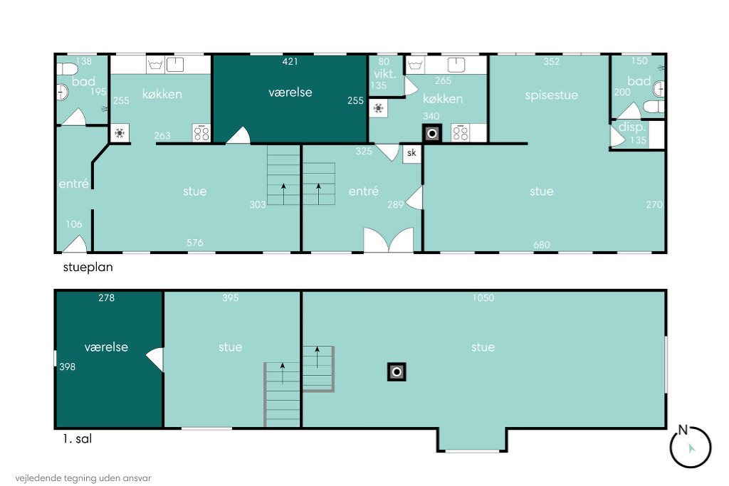 Plantegninger billede af Hovedgaden 45A, Nordby, 6720 Fanø