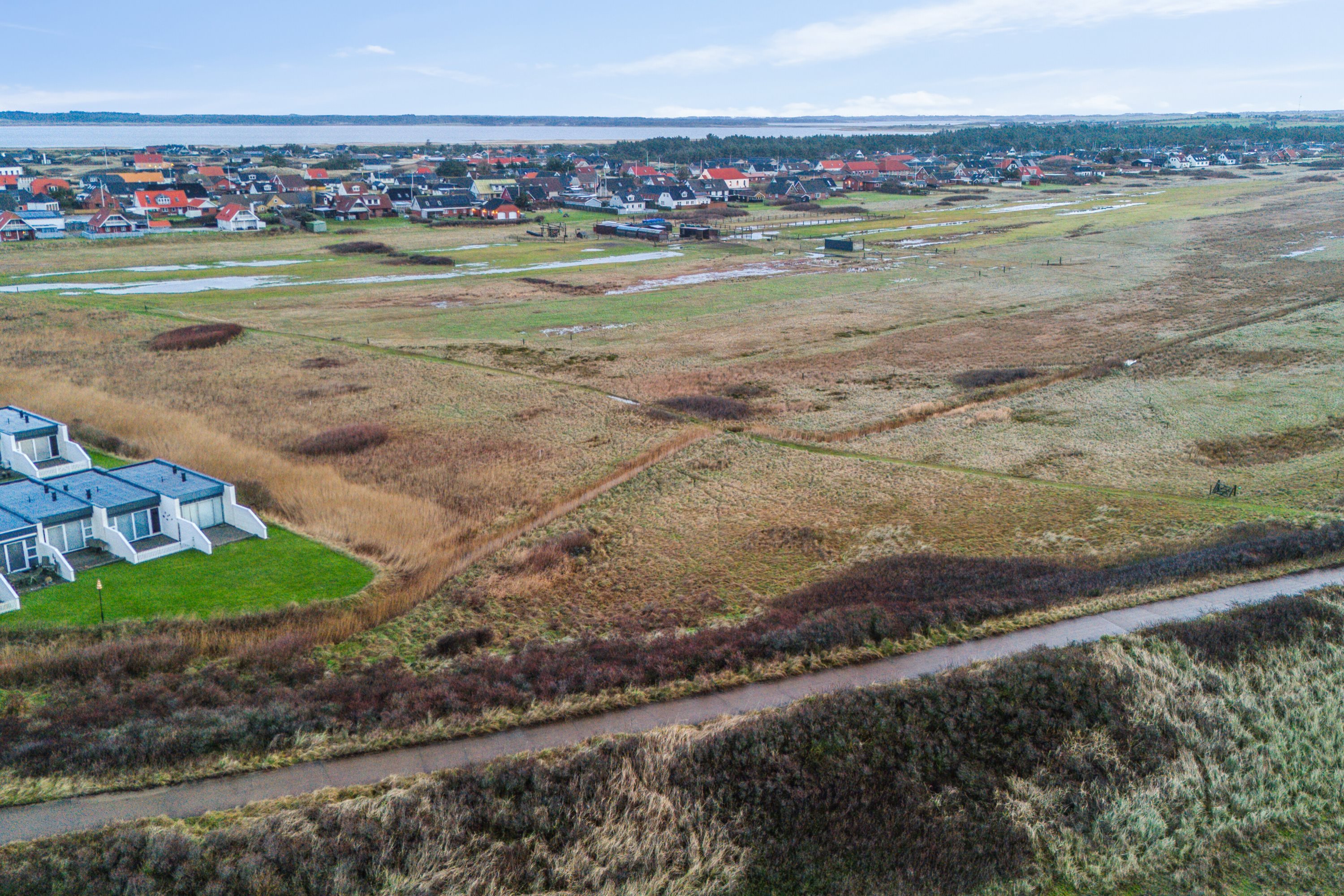 Fremhævet luftfoto billede i fuldskærmstilstand. Billede af Skansevej 8, Agger, 7770 Vestervig