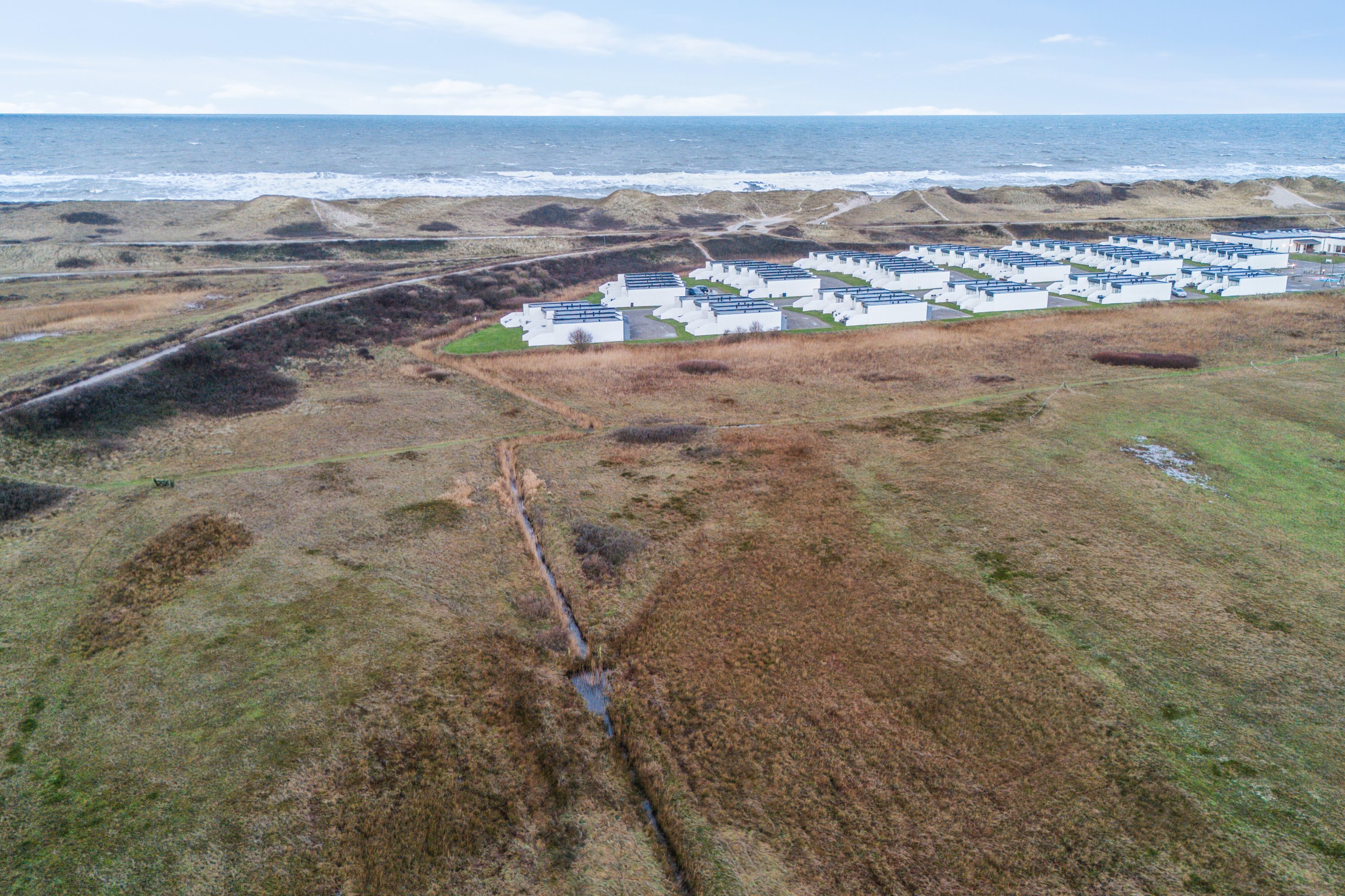 Fremhævet luftfoto billede i fuldskærmstilstand. Billede af Skansevej 8, Agger, 7770 Vestervig