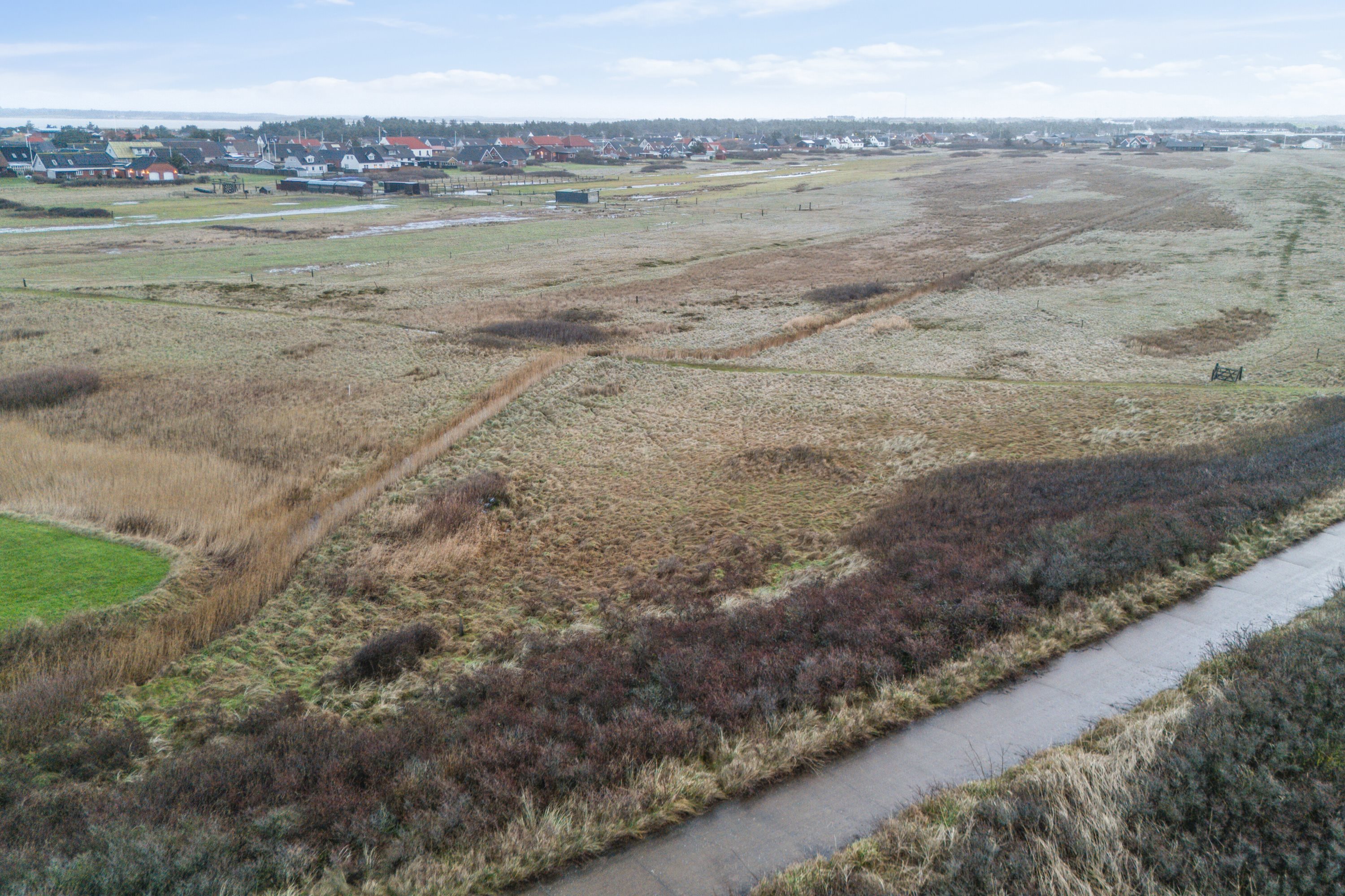 Fremhævet luftfoto billede i fuldskærmstilstand. Billede af Skansevej 8, Agger, 7770 Vestervig