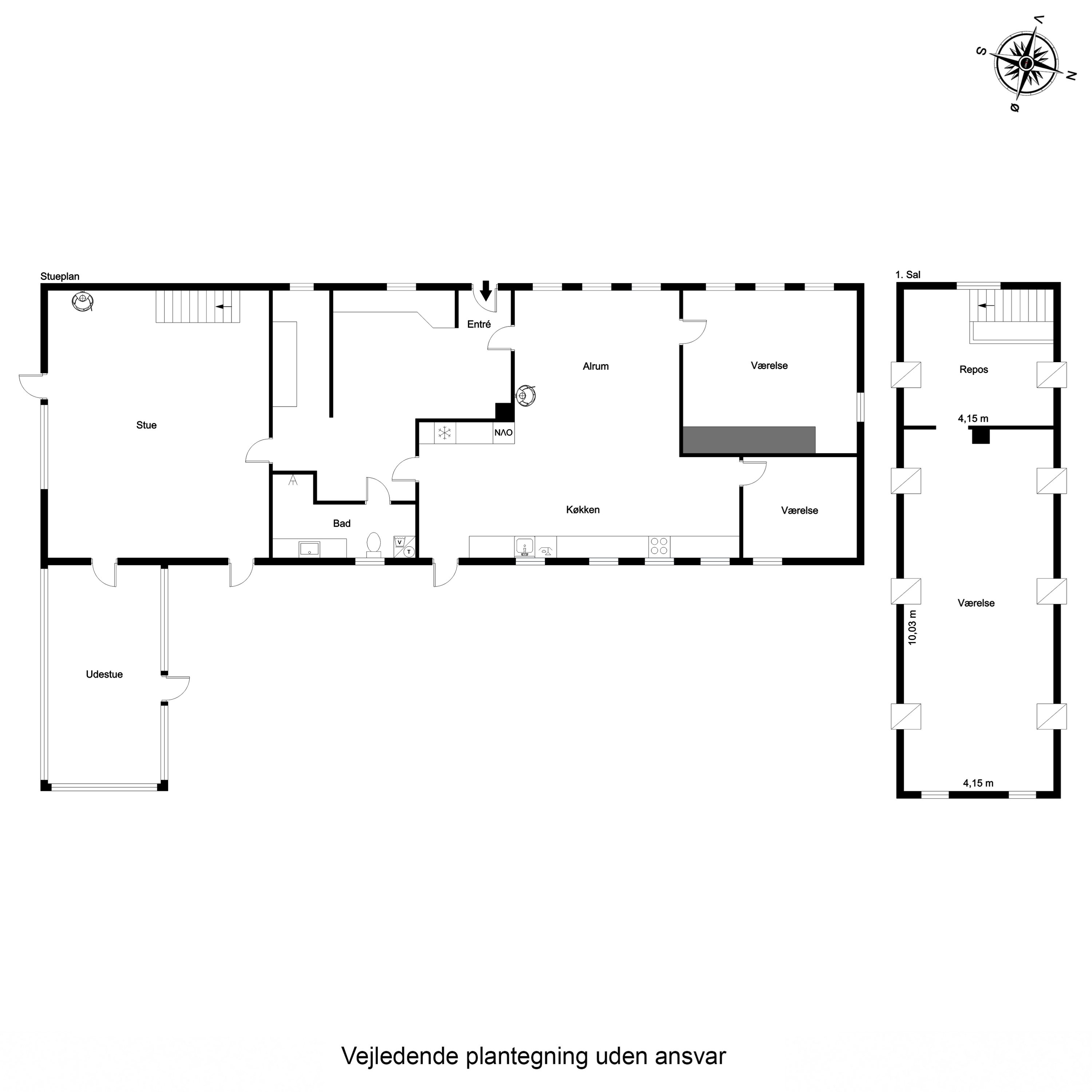 Plantegninger billede af Tofthøj Møllevej 51, Tofthøj, 7321 Gadbjerg