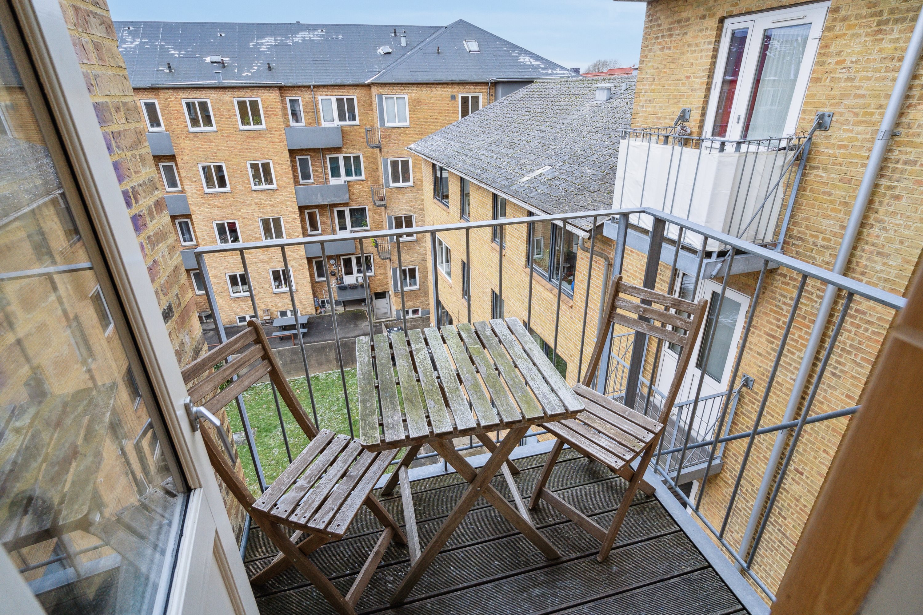 Fremhævet altan billede i fuldskærmstilstand. Billede af Schacksgade 17, 3. th., 5000 Odense C