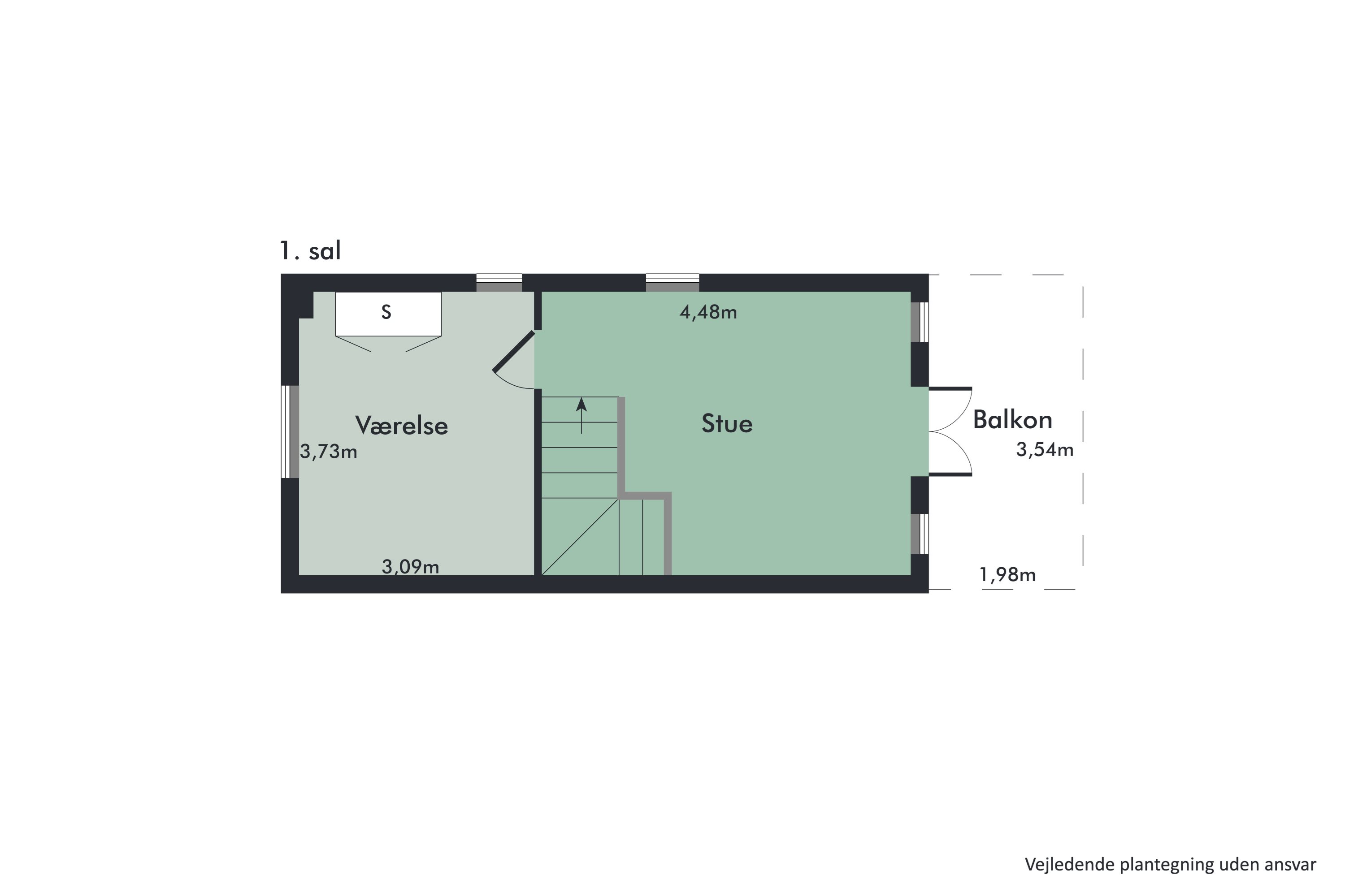 Plantegninger billede af Stranden 30, Øster Hurup, 9560 Hadsund