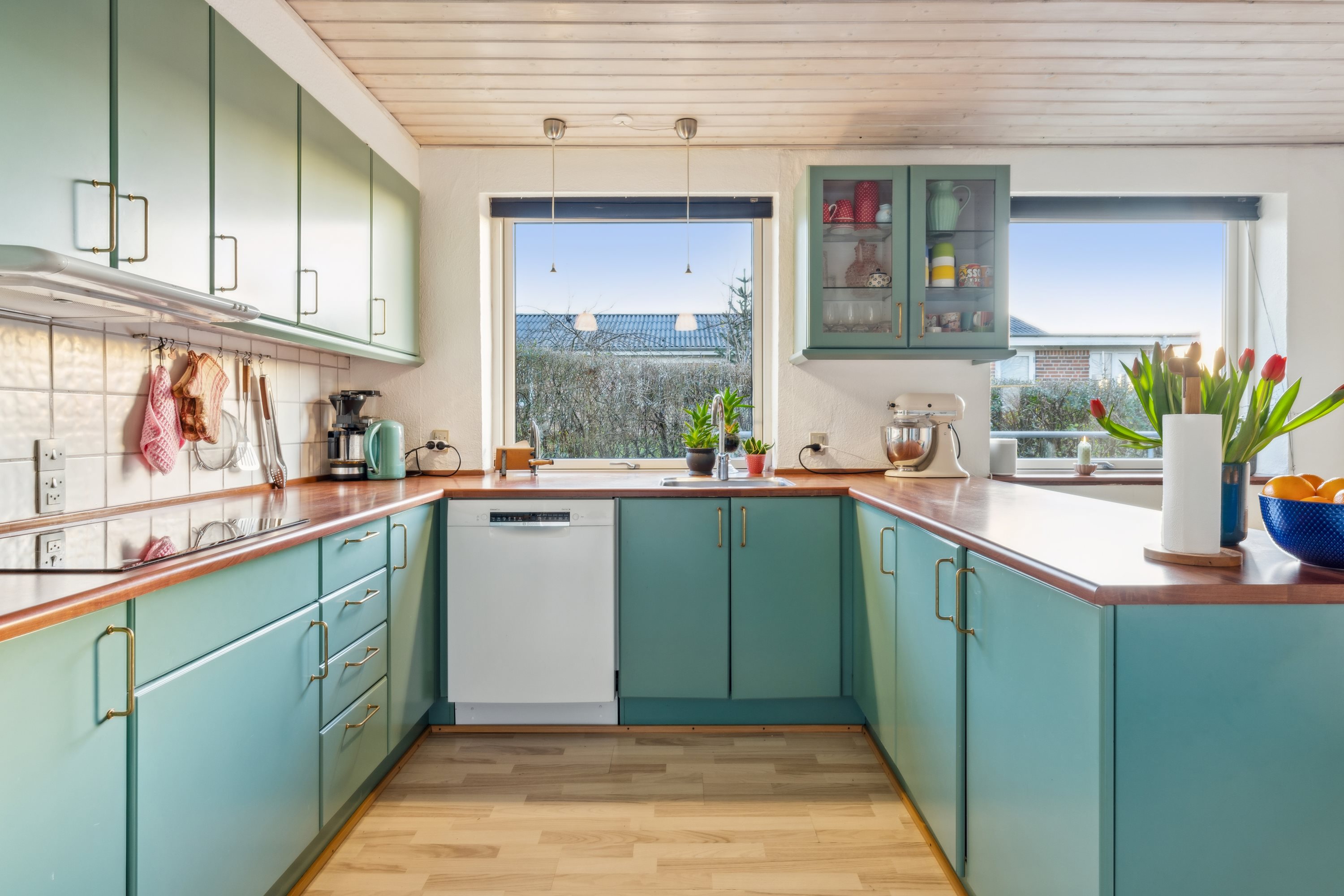 Fremhævet køkken billede i fuldskærmstilstand. Billede af Hulvejen 5, Sparkær, 8800 Viborg