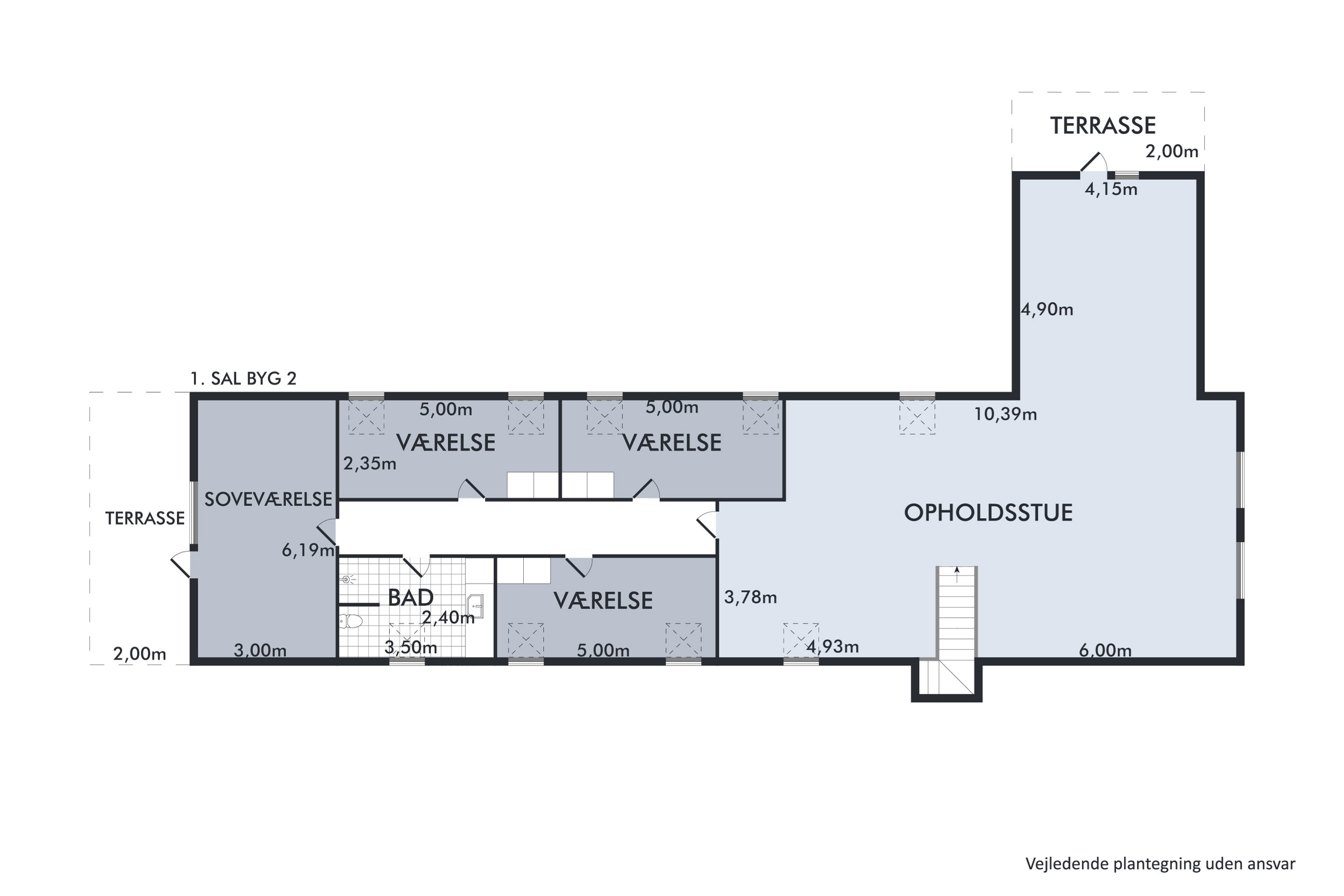 Plantegninger billede af Korreborgvej 53, Vejrum, 8830 Tjele