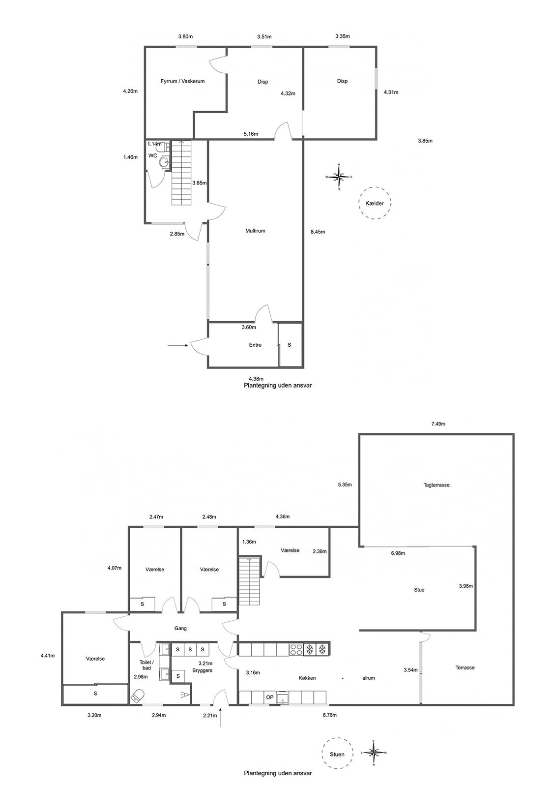 Plantegninger billede af Granbakken 16, Taulov, 7000 Fredericia
