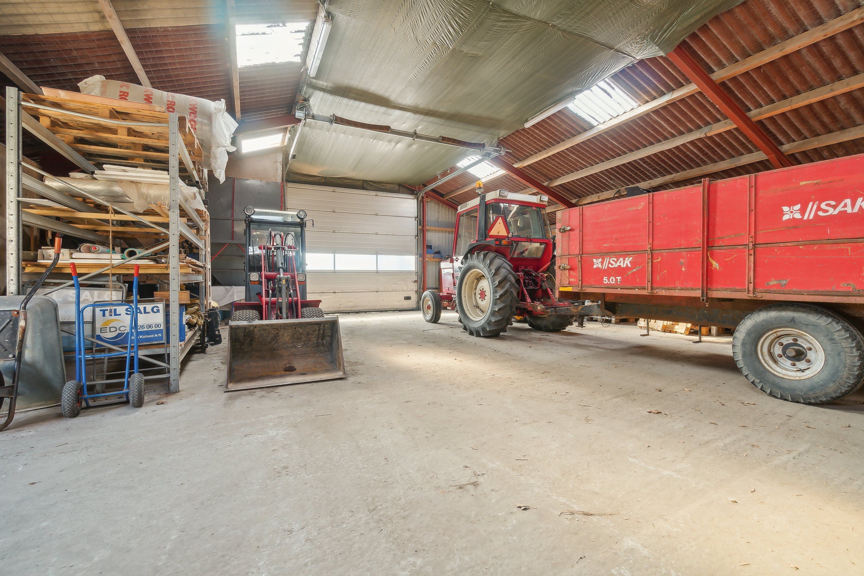 Fremhævet maskinhus billede i fuldskærmstilstand. Billede af Beerstedvej 11, Beersted, 7752 Snedsted