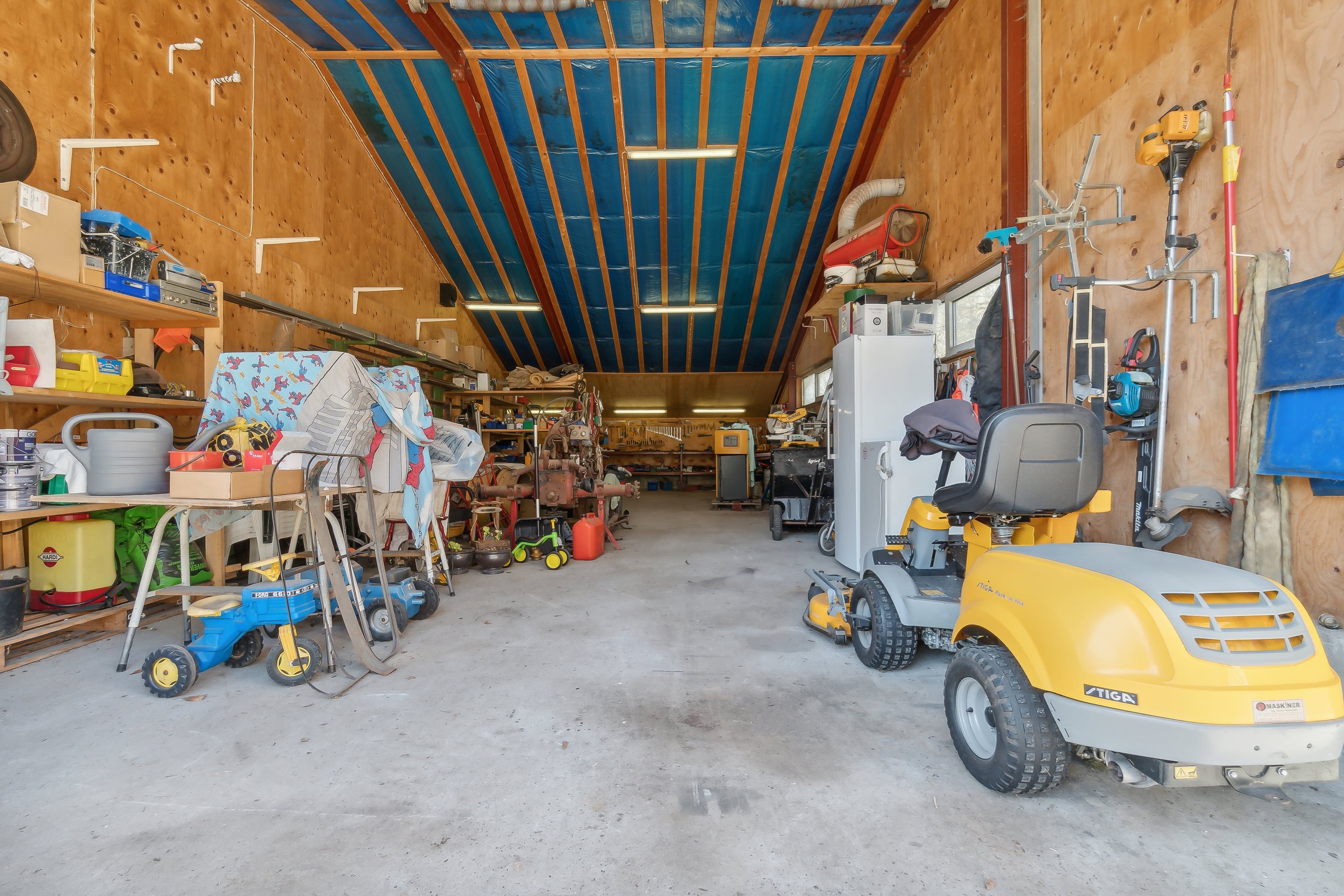 Fremhævet maskinhus billede i fuldskærmstilstand. Billede af Beerstedvej 11, Beersted, 7752 Snedsted