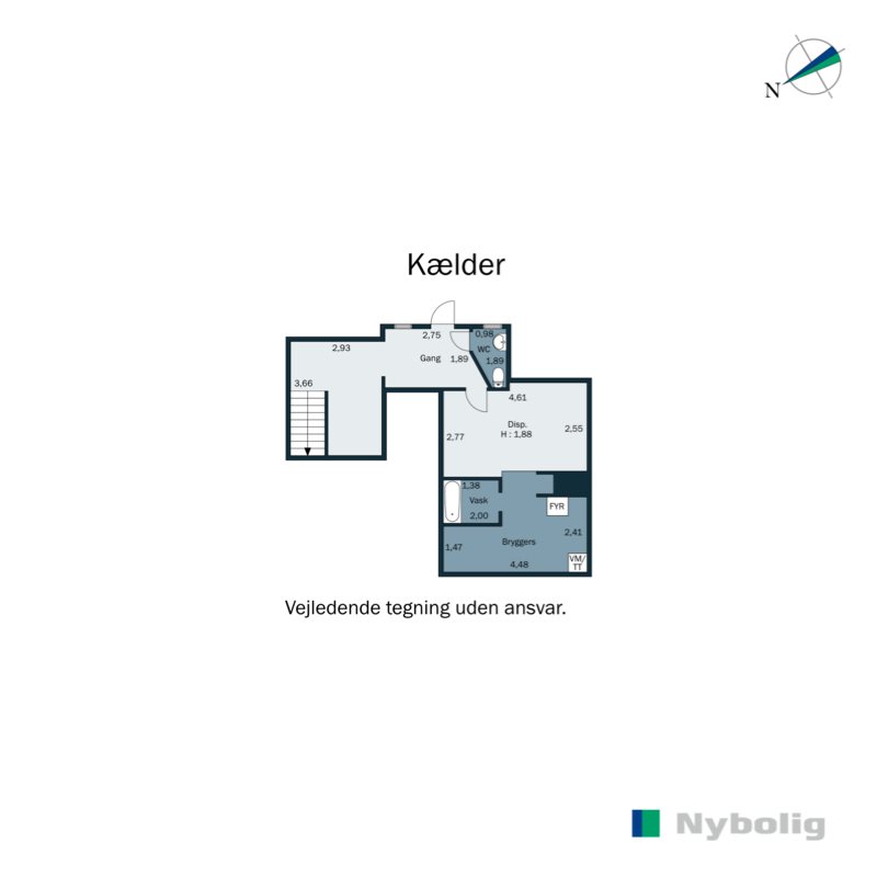 Plantegninger billede af Svinballevej 45+47, Sondrup, 8350 Hundslund