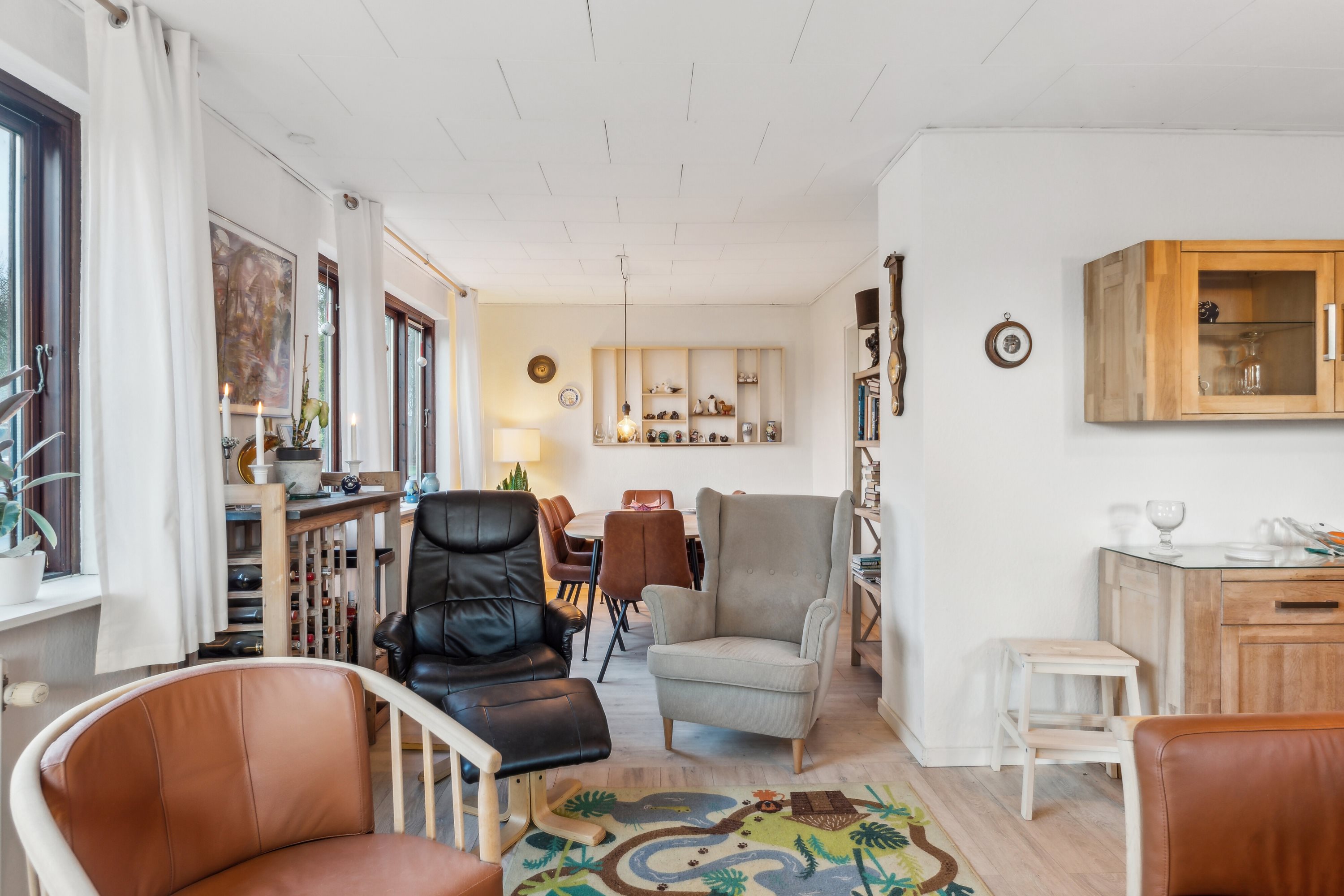 Fremhævet stue billede i fuldskærmstilstand. Billede af Klintebjergvej 128, Østrup, 5450 Otterup