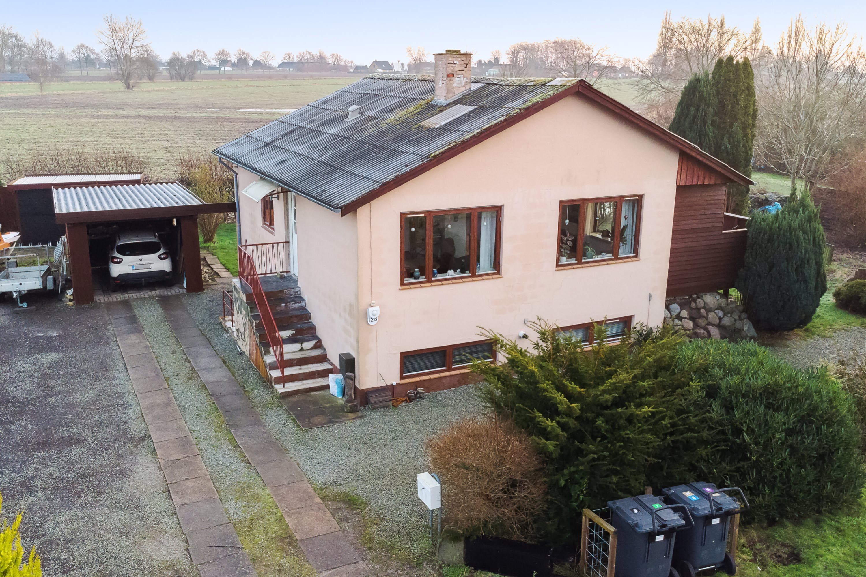 Fremhævet udsigt fra toppen billede i fuldskærmstilstand. Billede af Klintebjergvej 128, Østrup, 5450 Otterup