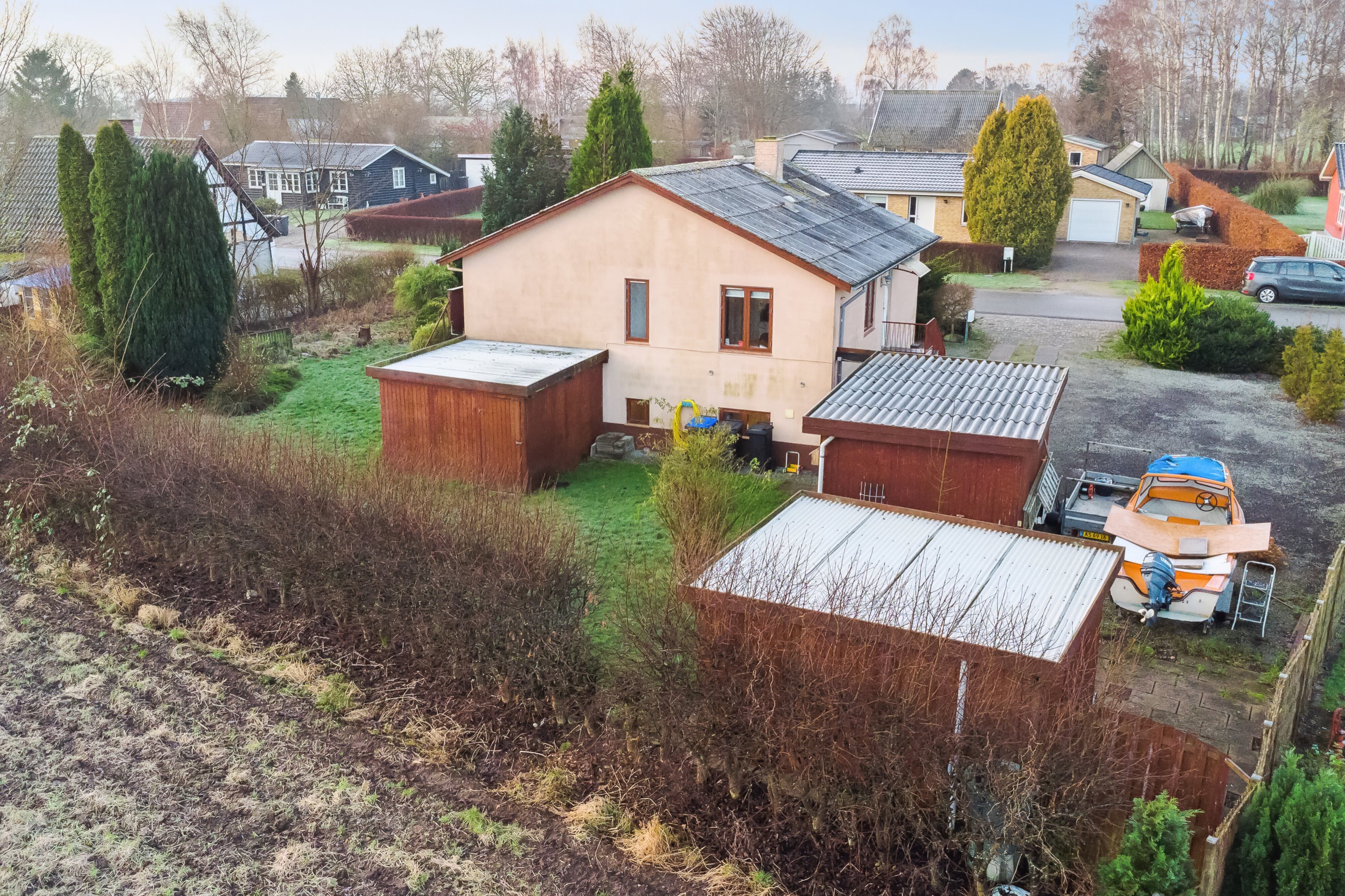 Fremhævet udsigt fra toppen billede i fuldskærmstilstand. Billede af Klintebjergvej 128, Østrup, 5450 Otterup