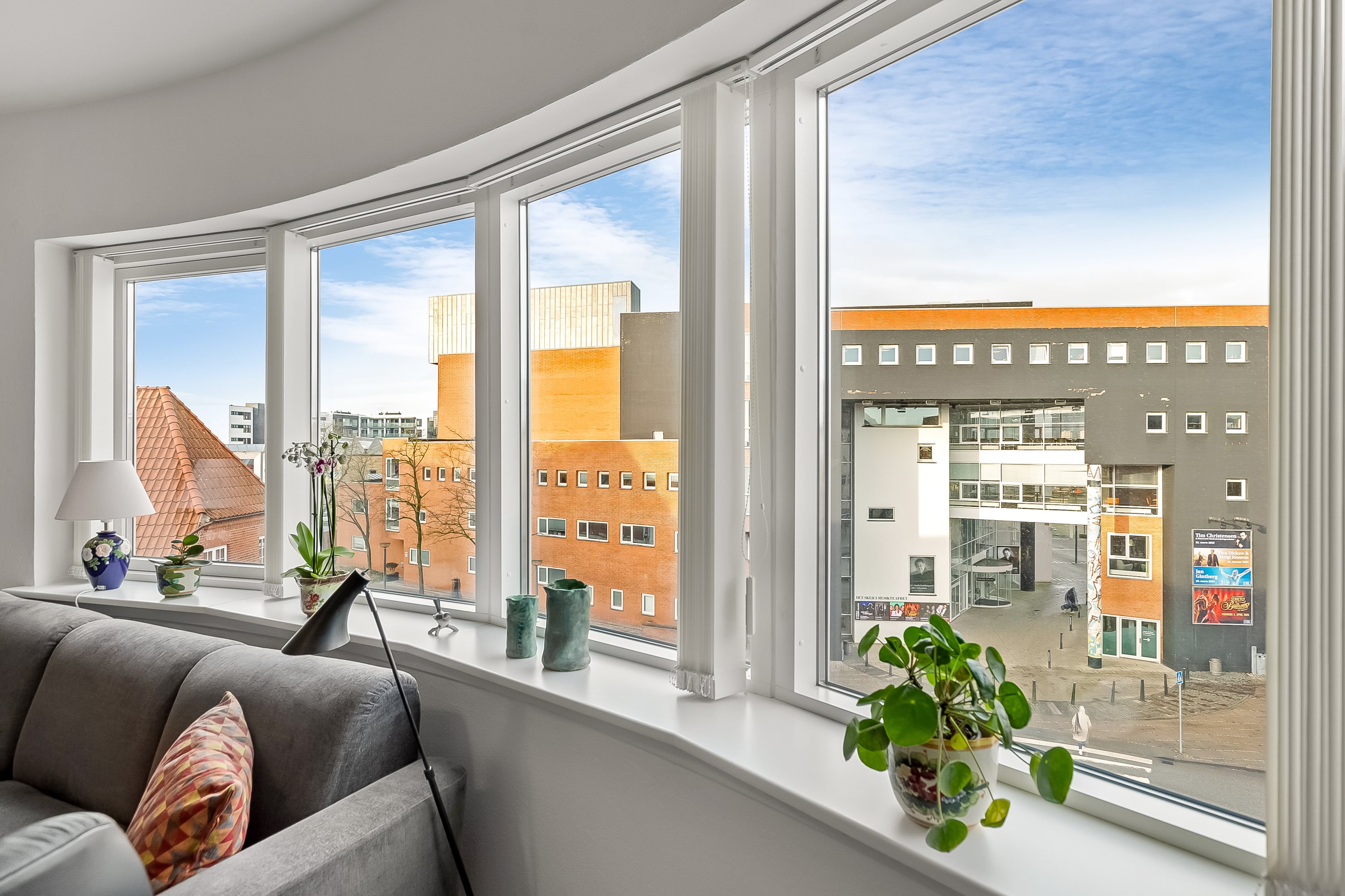 Miniaturebillede 1: udsigt. Billede af Vedelsgade 14, 3. tv., Centrum, 7100 Vejle