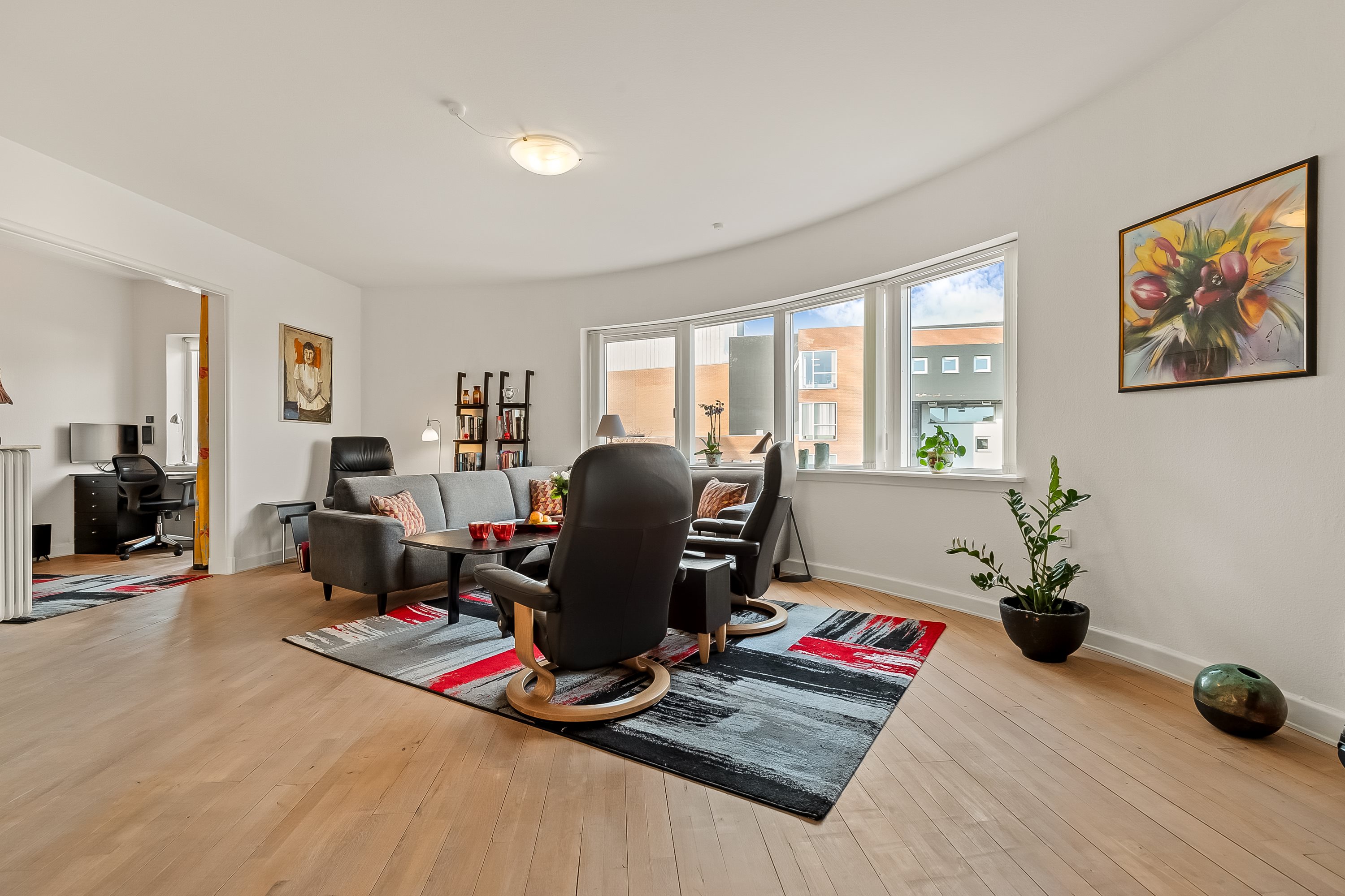 Fremhævet stue billede i fuldskærmstilstand. Billede af Vedelsgade 14, 3. tv., Centrum, 7100 Vejle