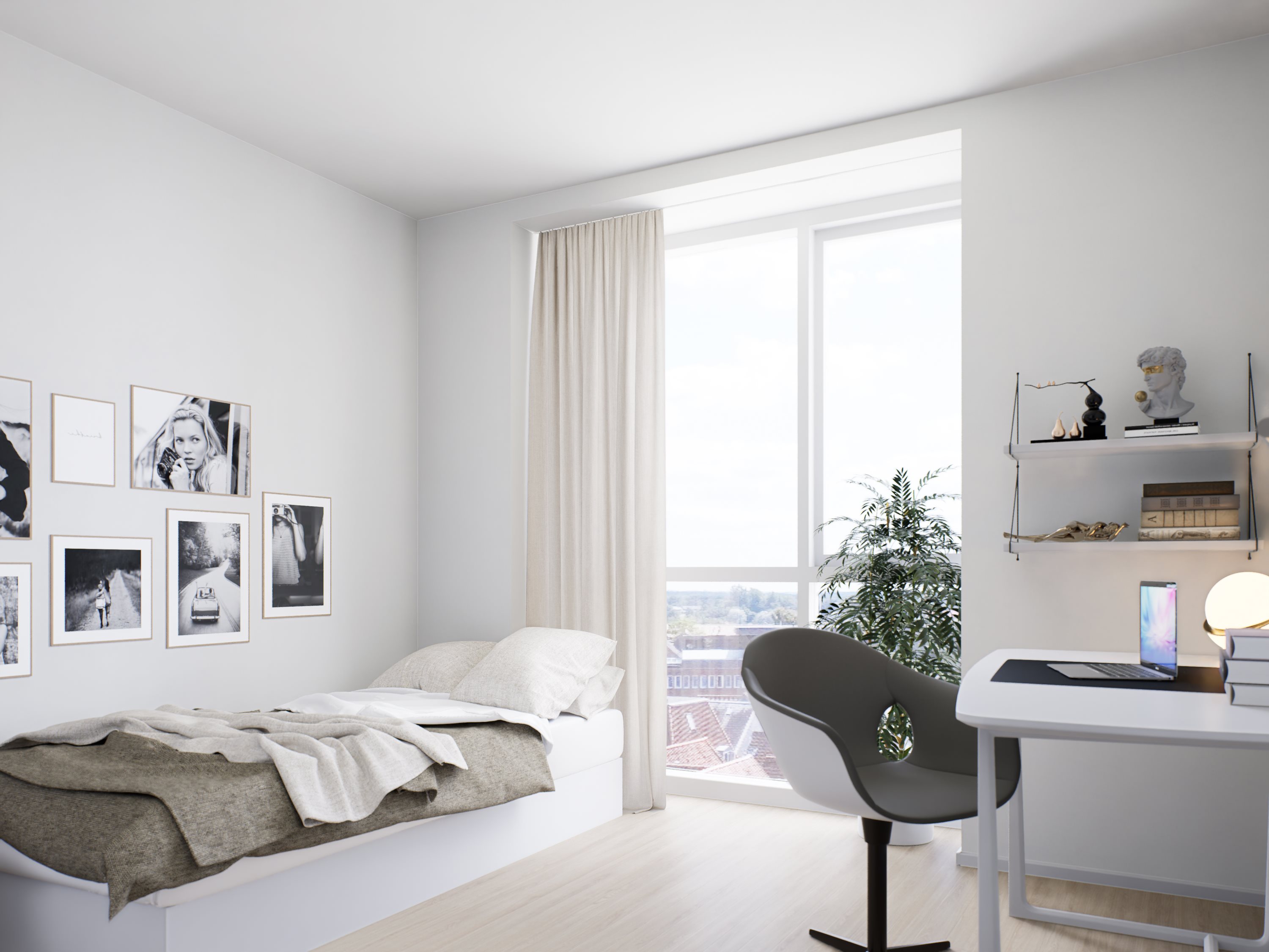 Fremhævet  billede i fuldskærmstilstand. Billede af Torvegade 1, 2. 2., 7800 Skive