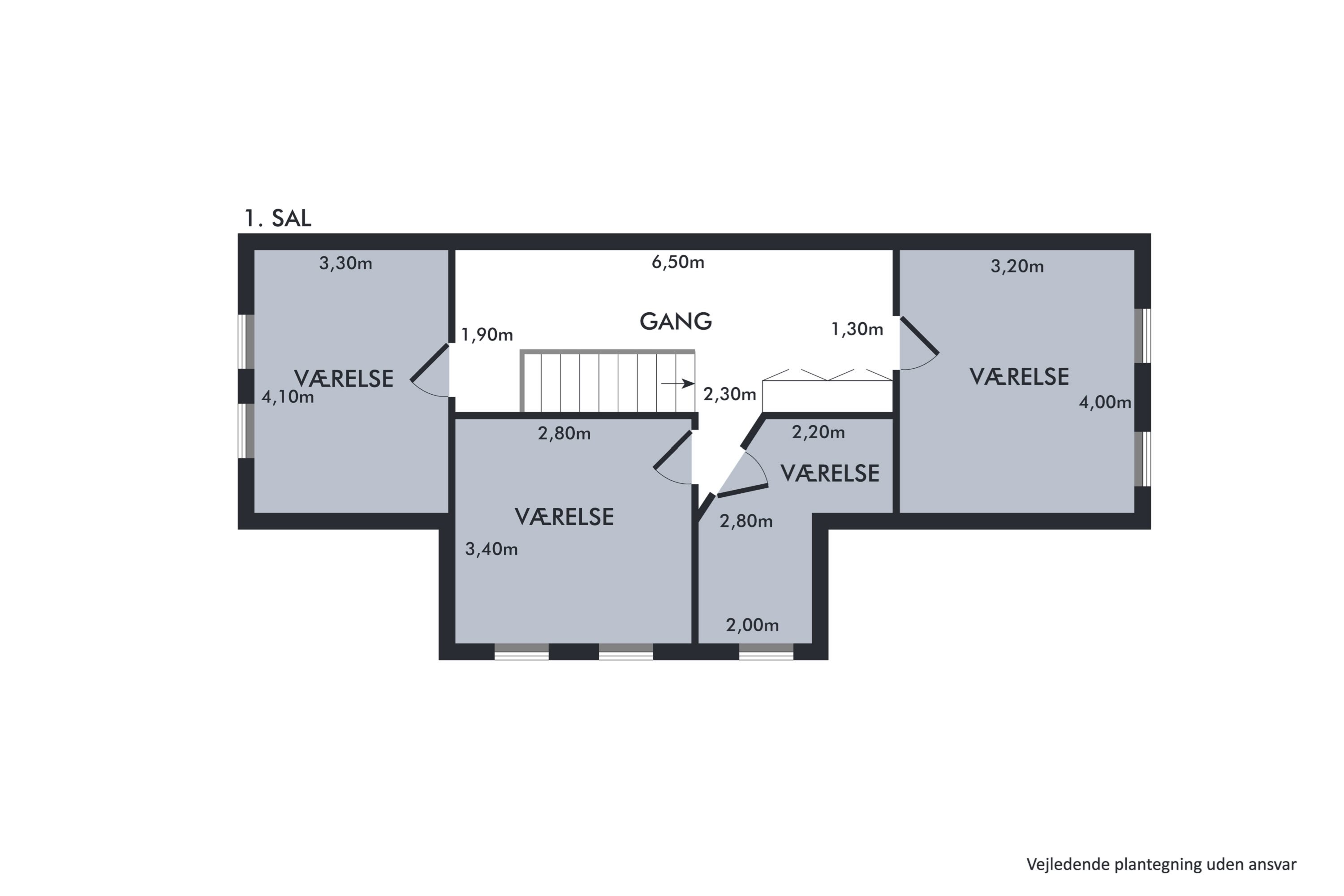 Plantegninger billede af Højskolevej 2A, 9760 Vrå