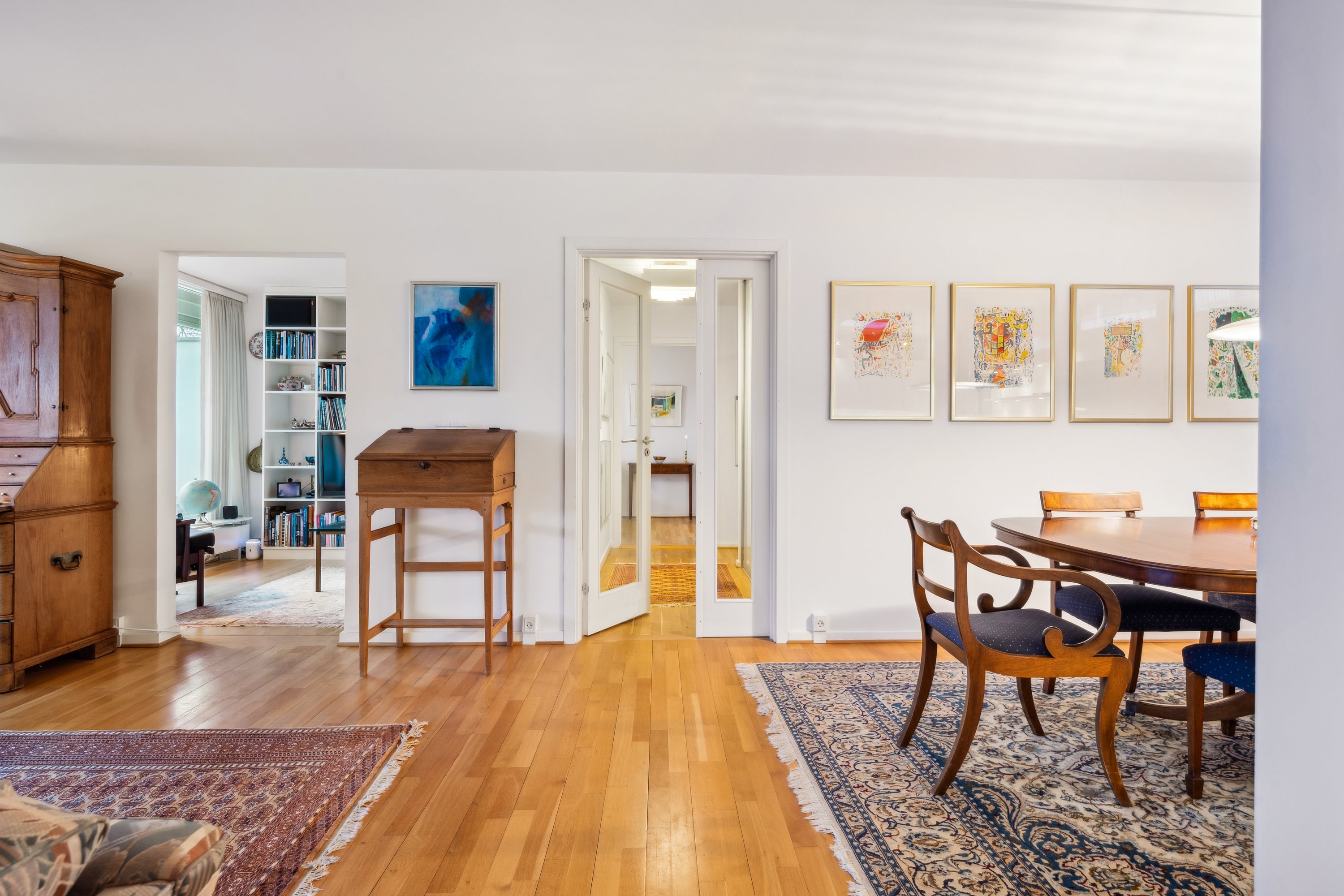 Fremhævet stue billede i fuldskærmstilstand. Billede af Vestervang 38, 2. 3822., 8000 Aarhus C