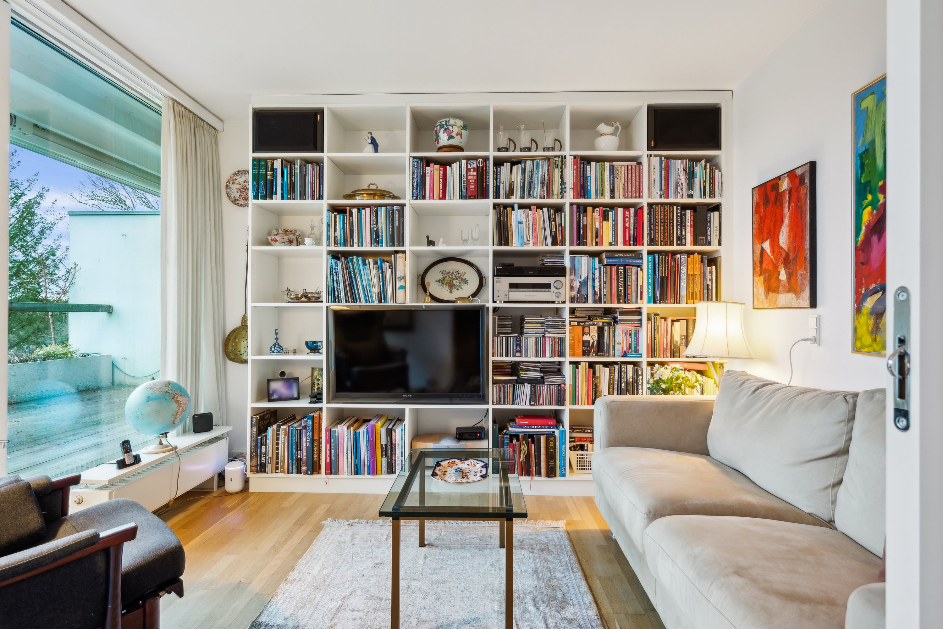 Fremhævet stue billede i fuldskærmstilstand. Billede af Vestervang 38, 2. 3822., 8000 Aarhus C