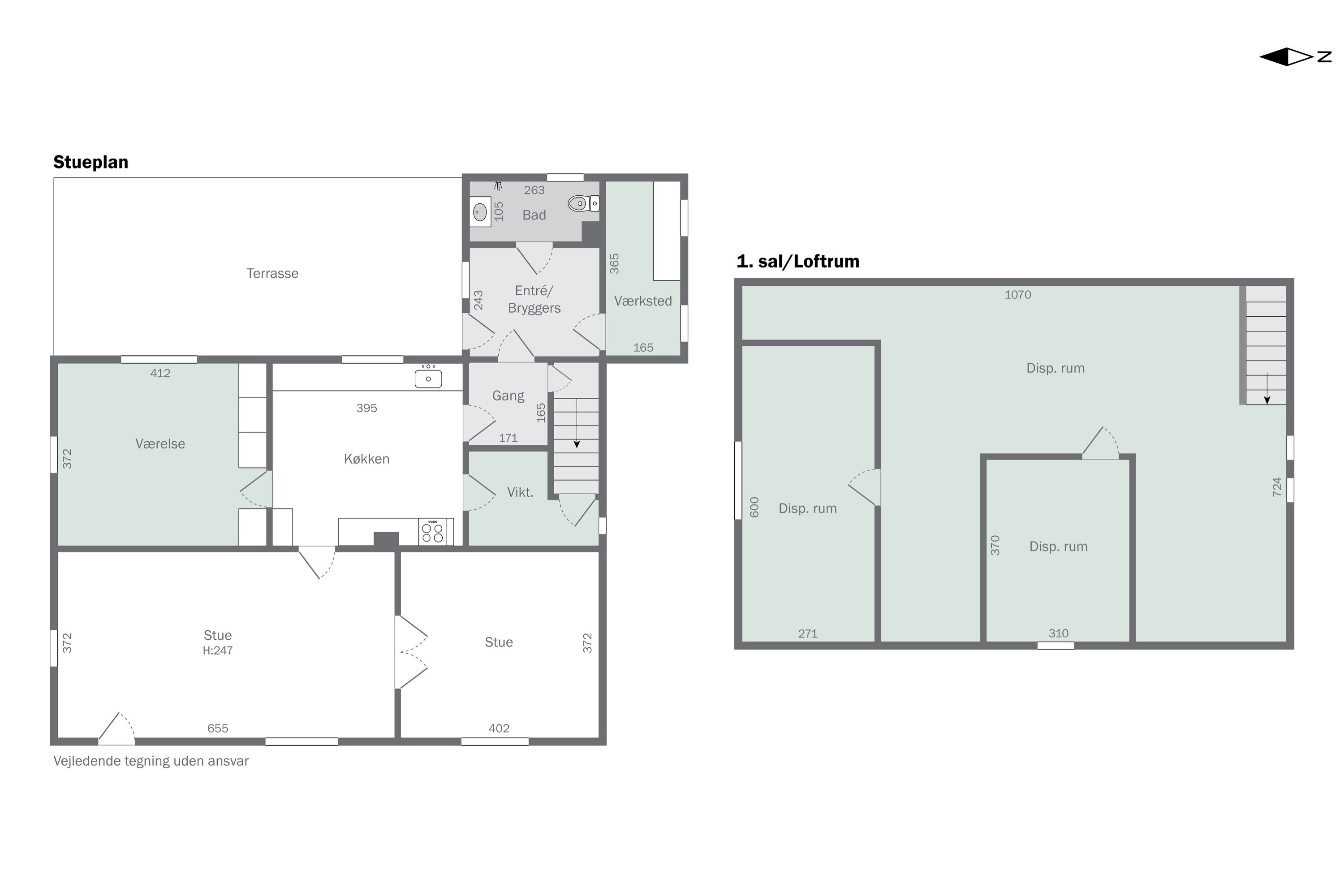 Plantegninger billede af Ahornvej 6, Salten, 8653 Them