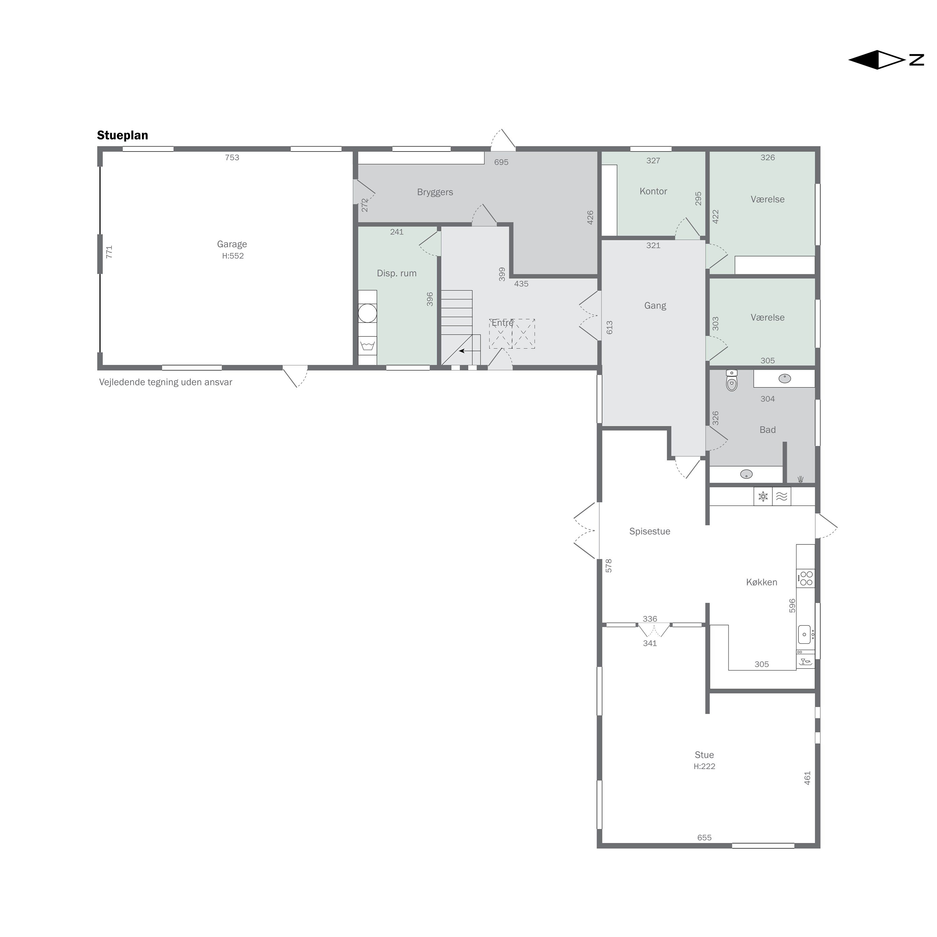 Plantegninger billede af Kystvejen 81, 7755 Bedsted Thy