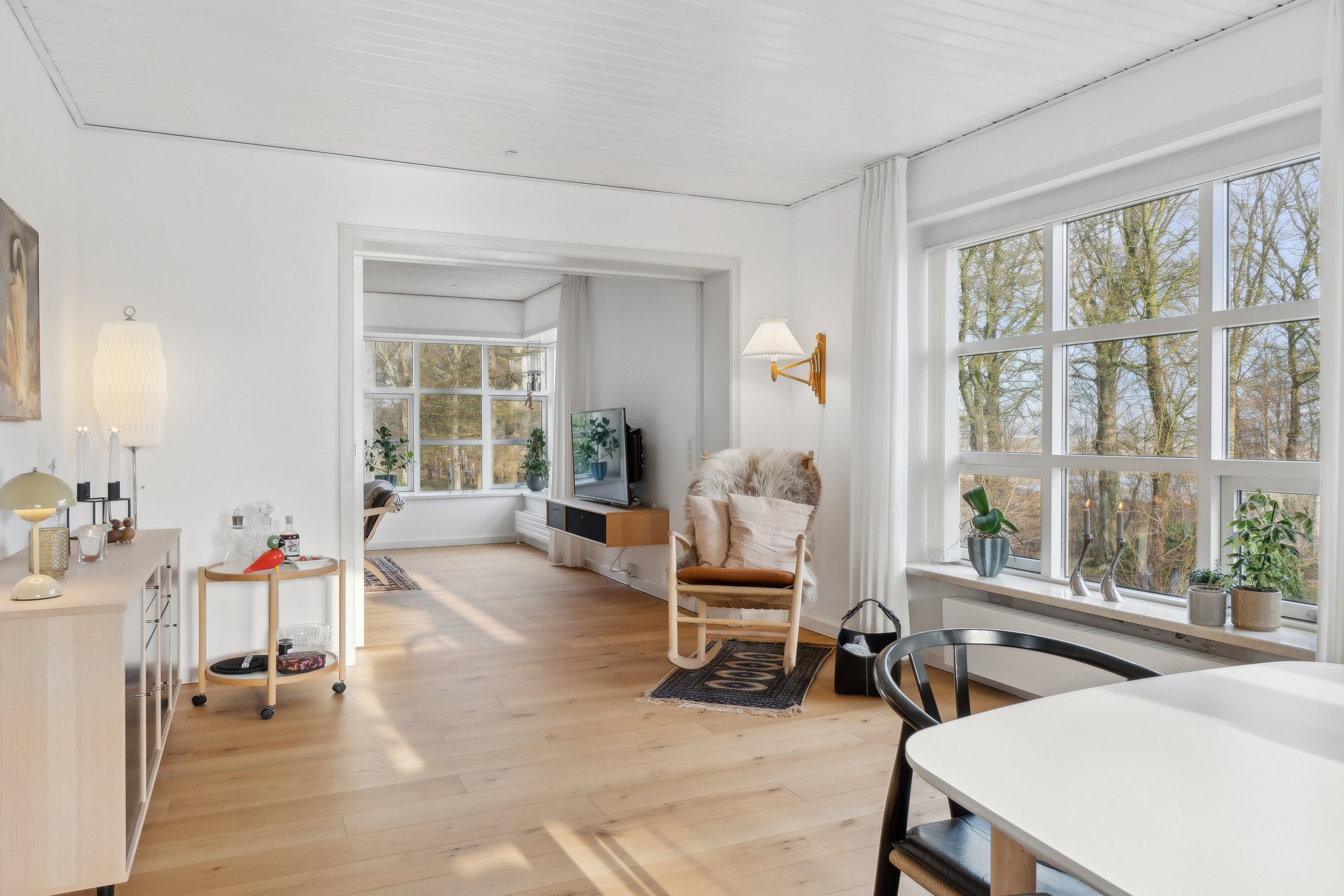 Fremhævet indendørs billede i fuldskærmstilstand. Billede af Møllevænget 21, 9870 Sindal