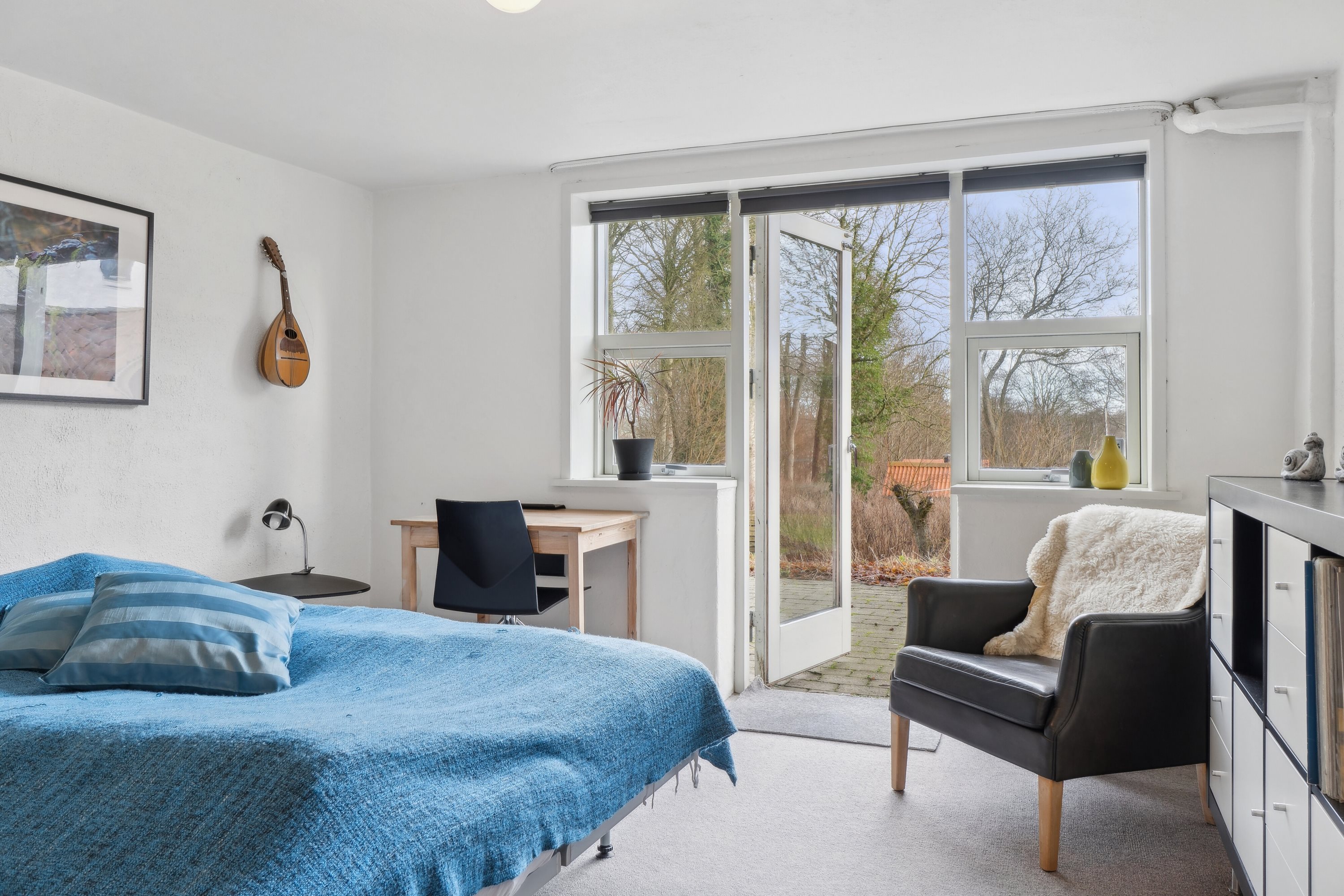 Fremhævet soveværelse billede i fuldskærmstilstand. Billede af Møllevænget 21, 9870 Sindal