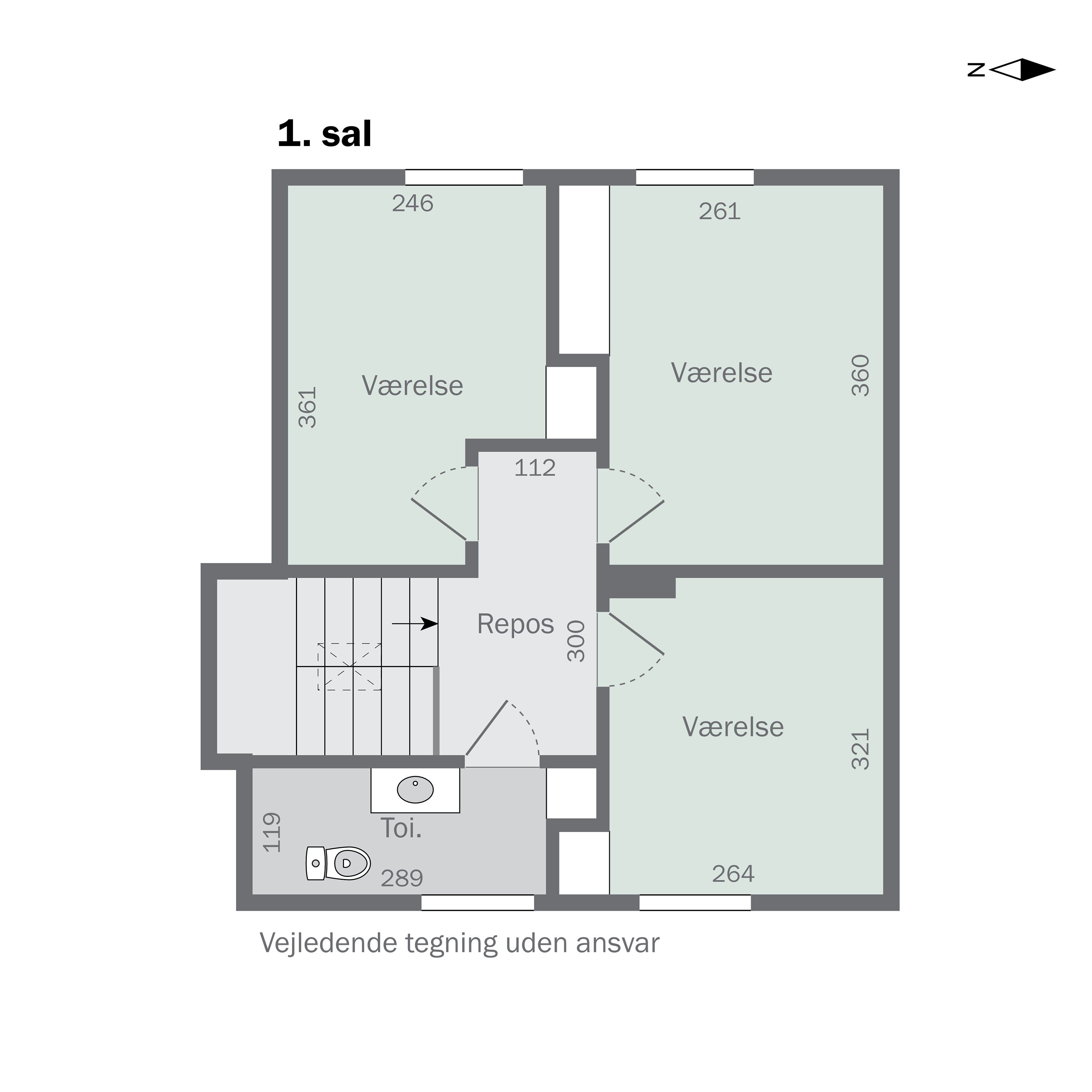 Plantegninger billede af Møllevænget 21, 9870 Sindal