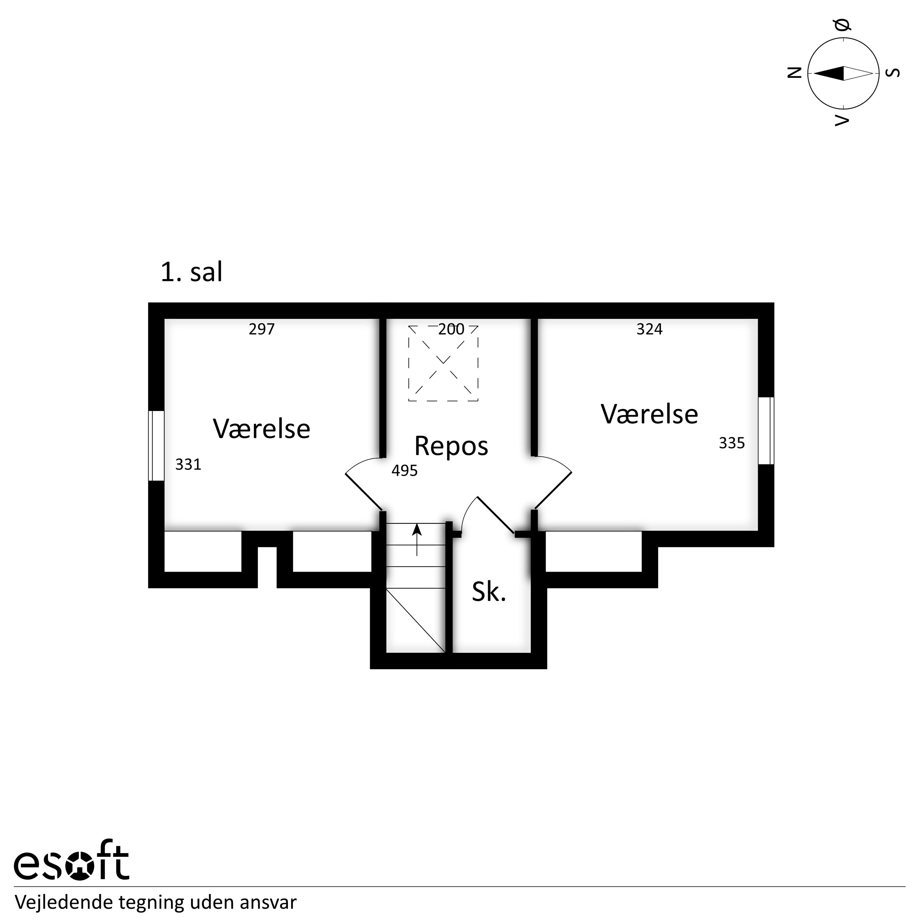 Plantegninger billede af Bjerregravvej 93, Øster Bjerregrav, 8920 Randers NV