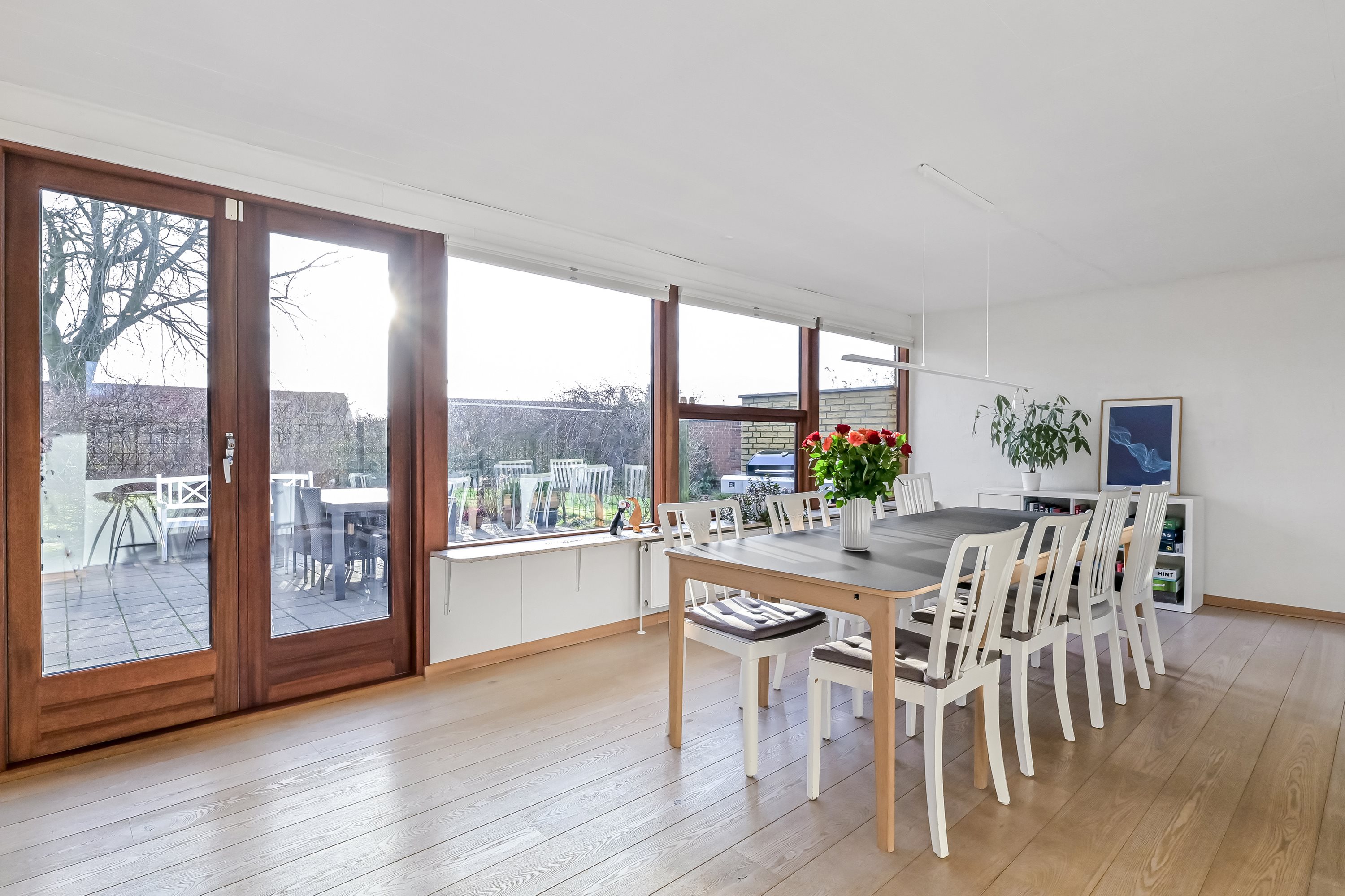 Fremhævet alrum billede i fuldskærmstilstand. Billede af Linåvænget 2, 7451 Sunds