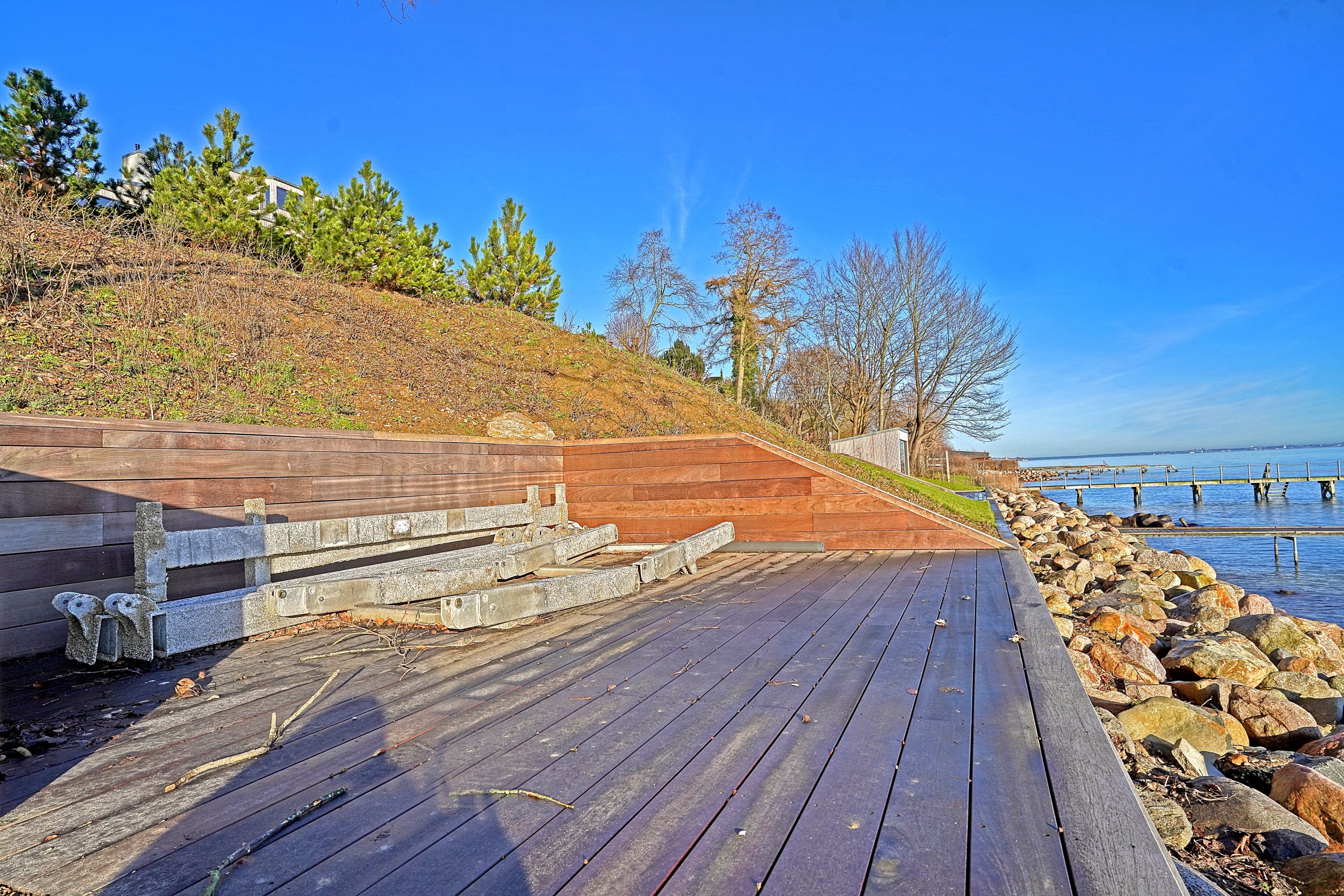 Fremhævet terrasse billede i fuldskærmstilstand. Billede af Strand Alle 11, 3050 Humlebæk
