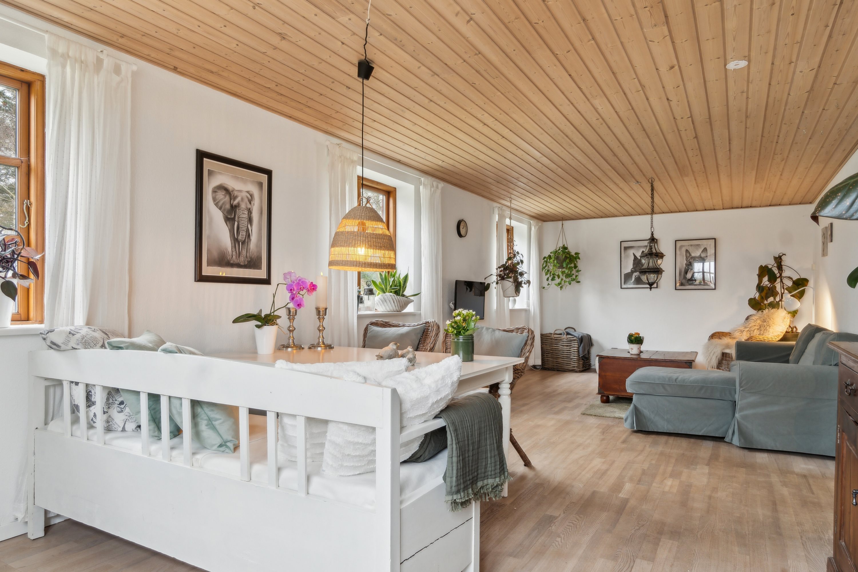 Fremhævet spisestue billede i fuldskærmstilstand. Billede af Ringstedvej 181, 4300 Holbæk