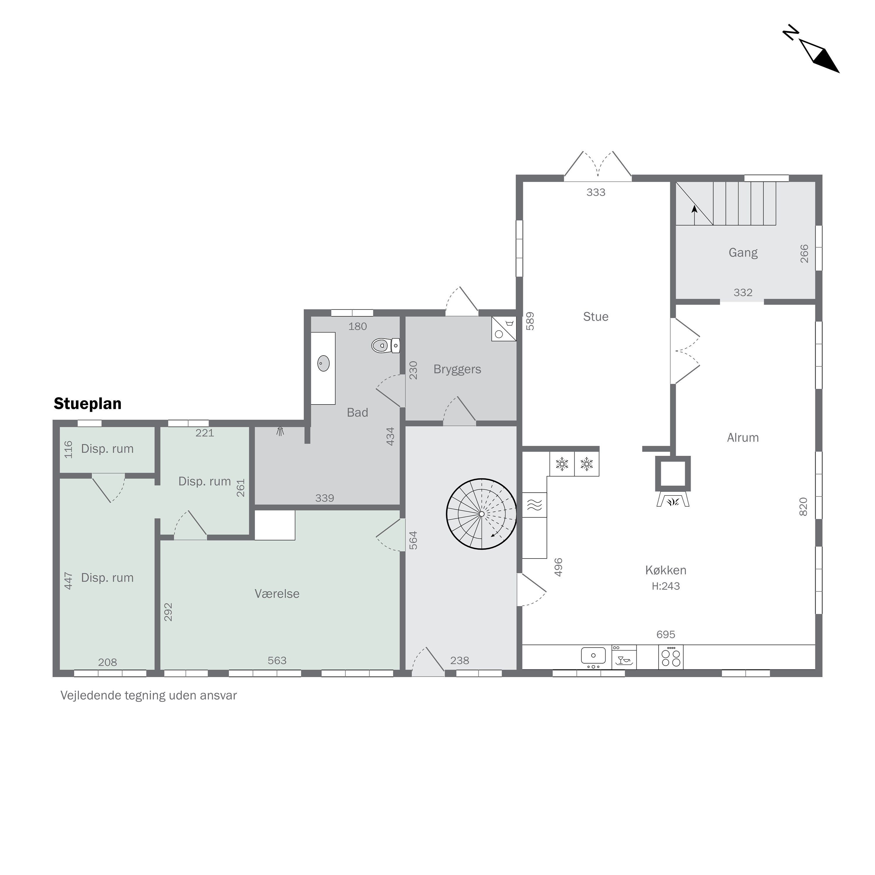Plantegninger billede af Lunden 68, Bullerup, 5320 Agedrup