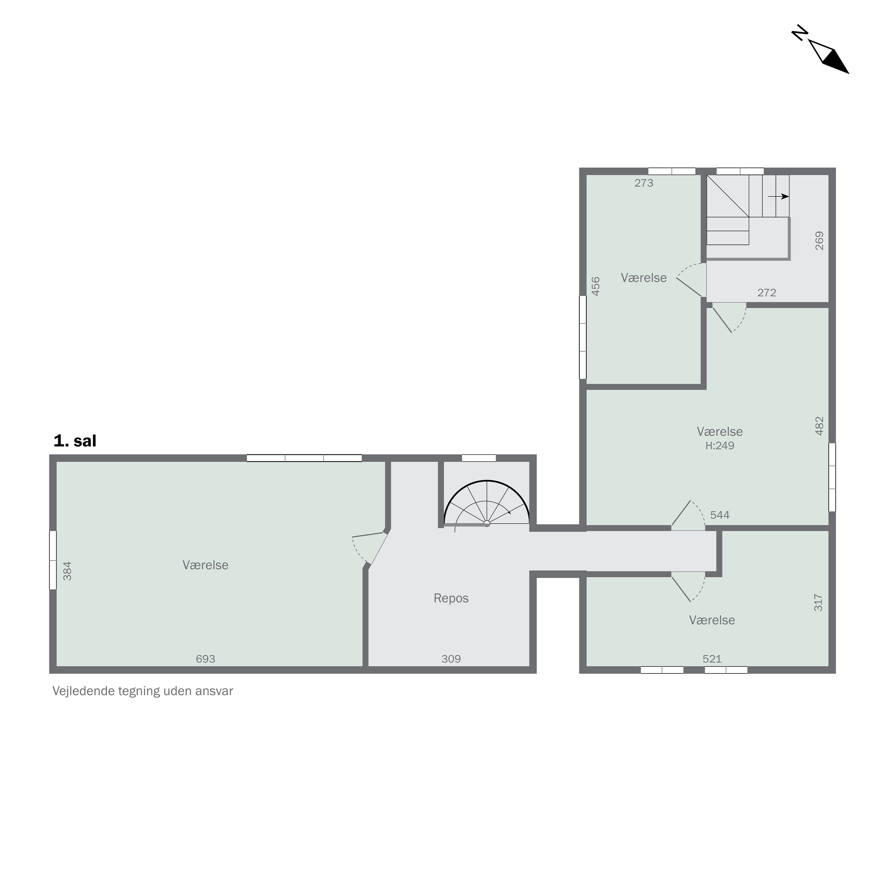 Plantegninger billede af Lunden 68, Bullerup, 5320 Agedrup