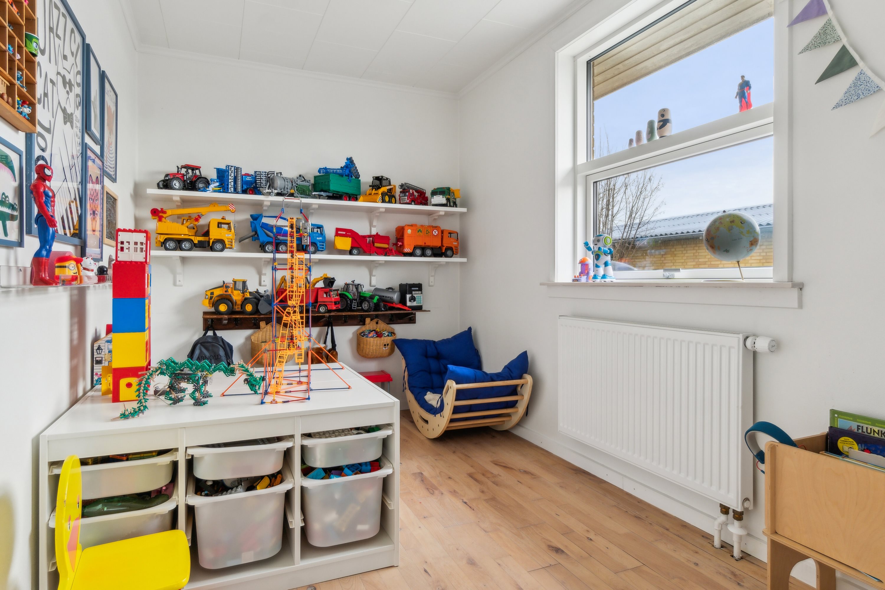 Fremhævet børneværelse billede i fuldskærmstilstand. Billede af Vinkelvej 10, 5853 Ørbæk