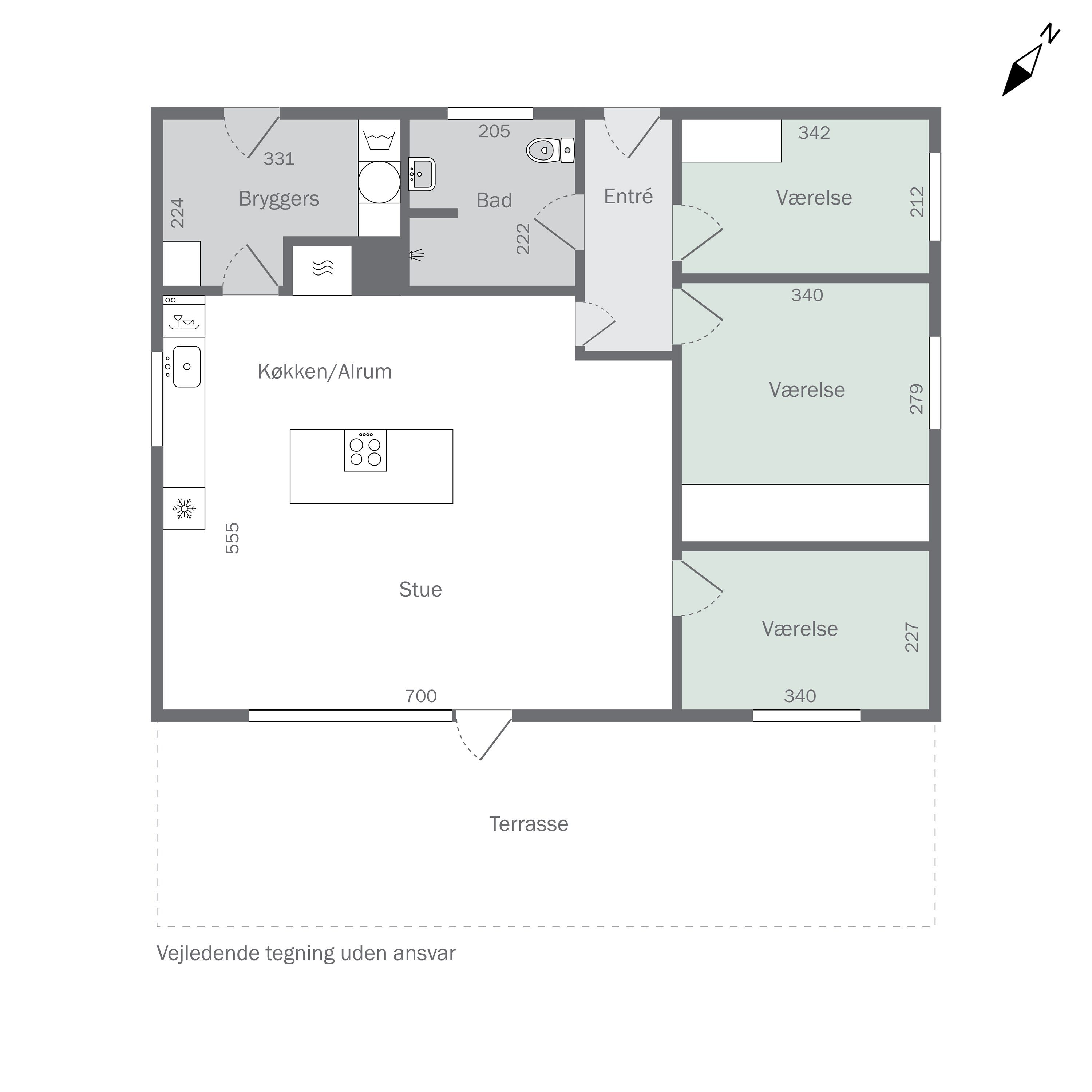 Plantegninger billede af Vinkelvej 10, 5853 Ørbæk