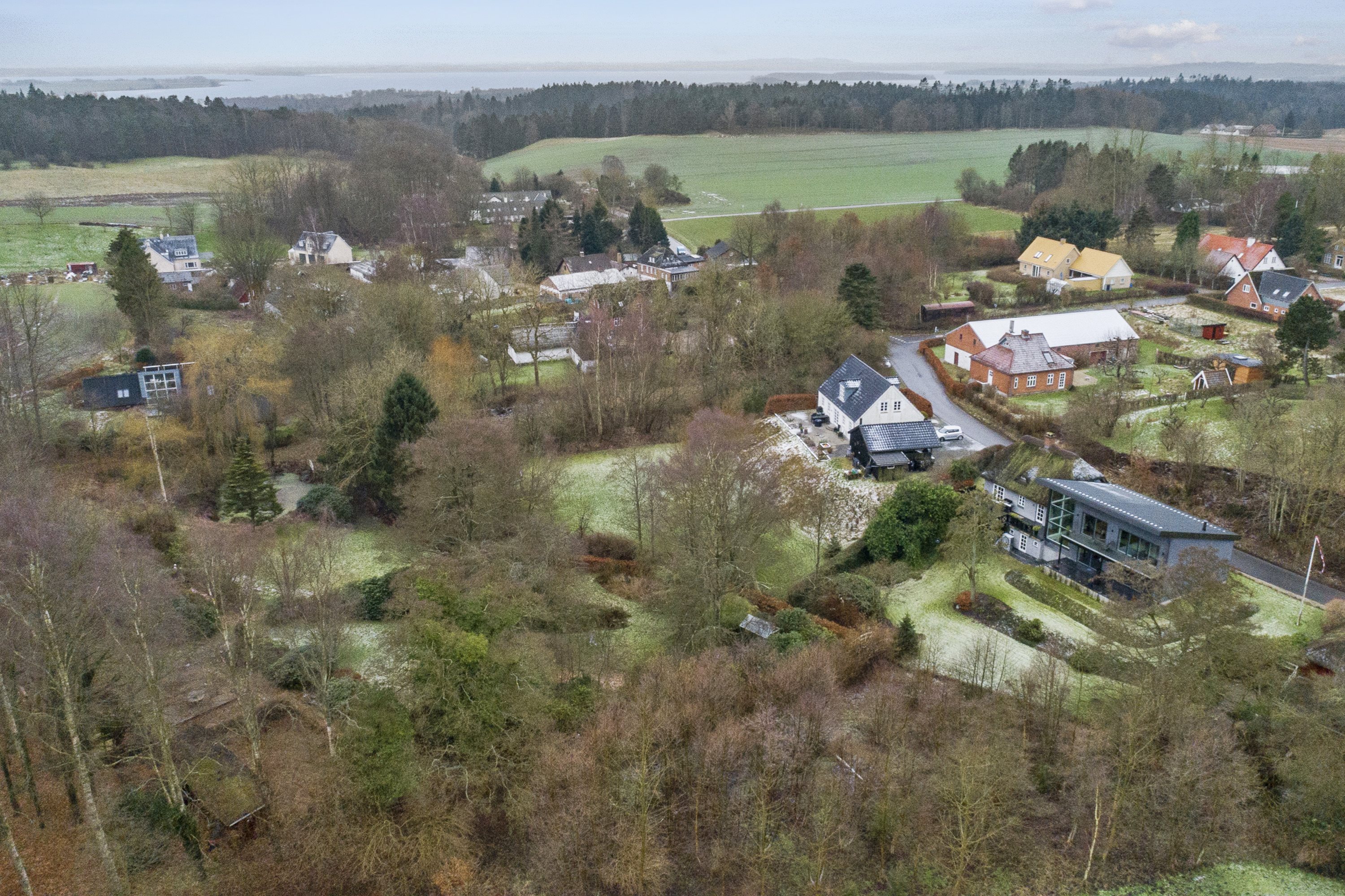 Fremhævet område billede i fuldskærmstilstand. Billede af Svinballevej 45+47, Sondrup, 8350 Hundslund