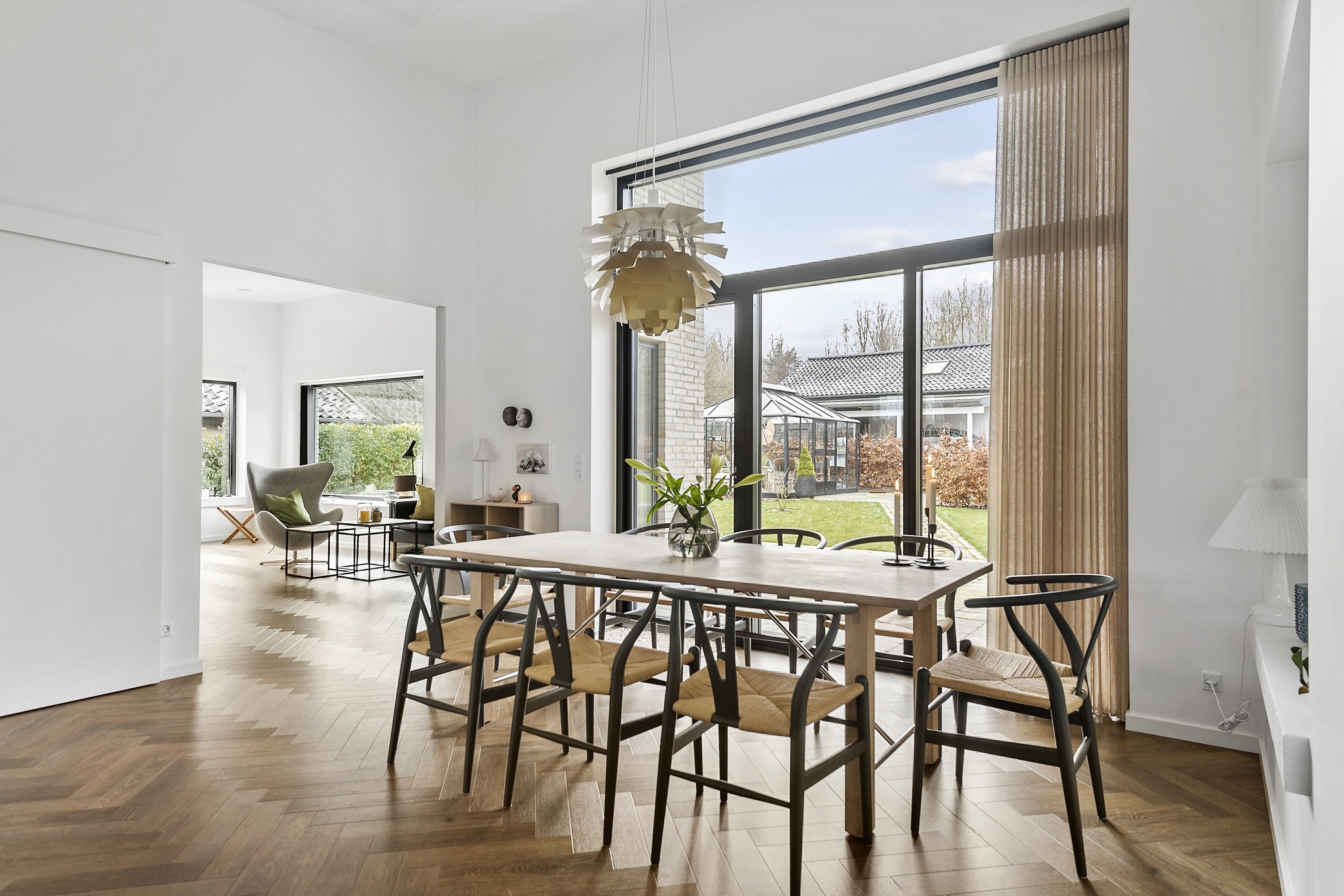 Fremhævet spisestue billede i fuldskærmstilstand. Billede af Sandageralle 39, 8300 Odder
