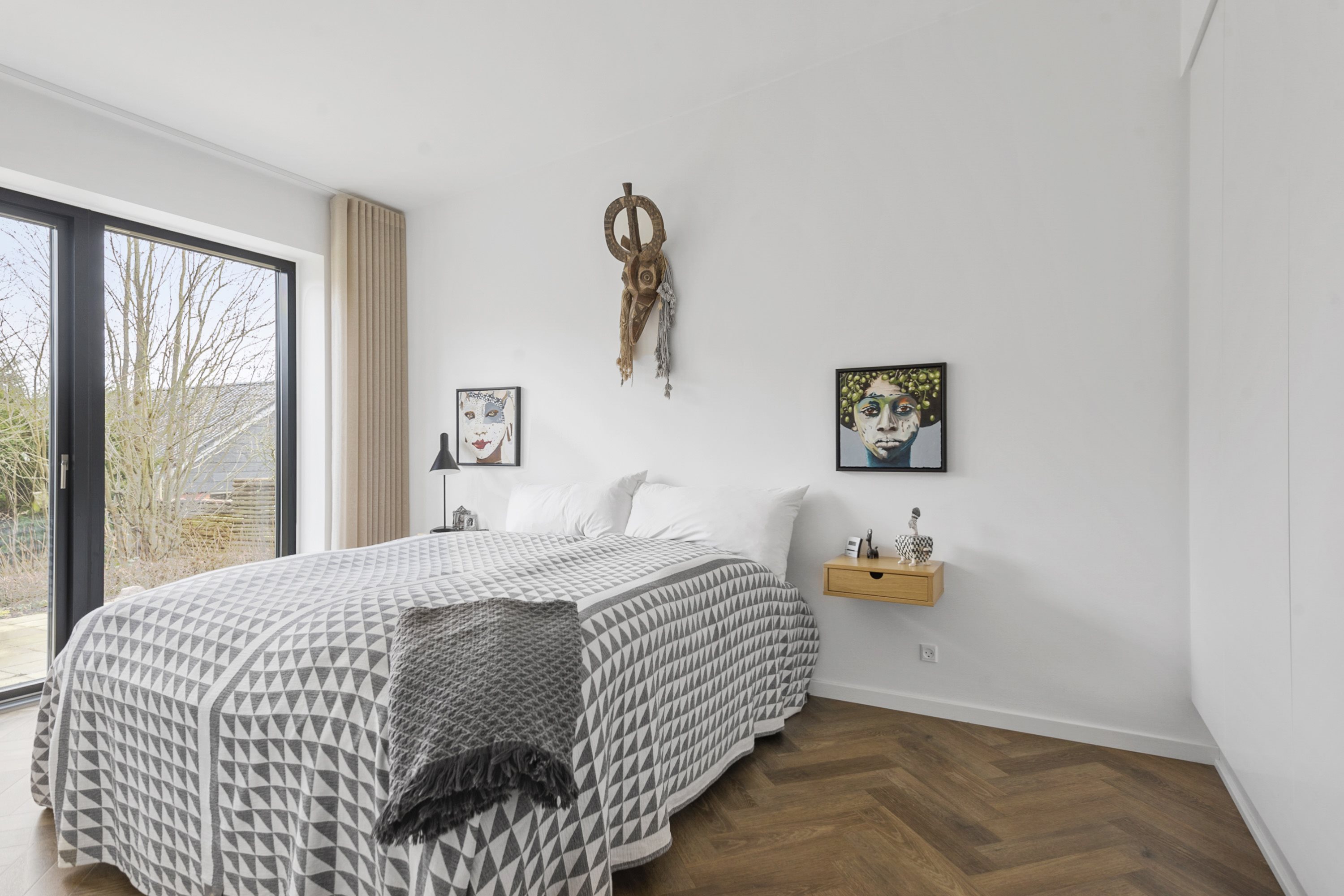 Fremhævet soveværelse billede i fuldskærmstilstand. Billede af Sandageralle 39, 8300 Odder