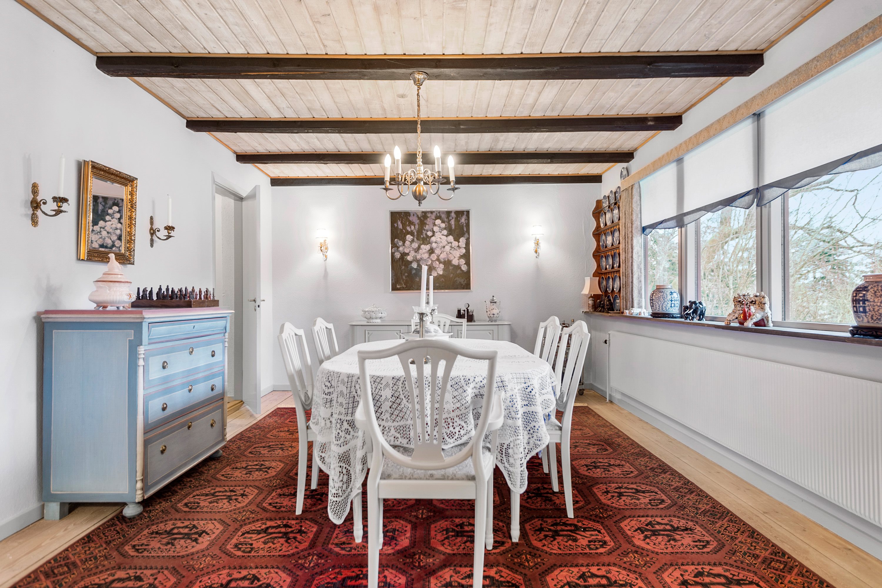 Fremhævet spisestue billede i fuldskærmstilstand. Billede af Sortholmvej 7, Tåning, 8660 Skanderborg