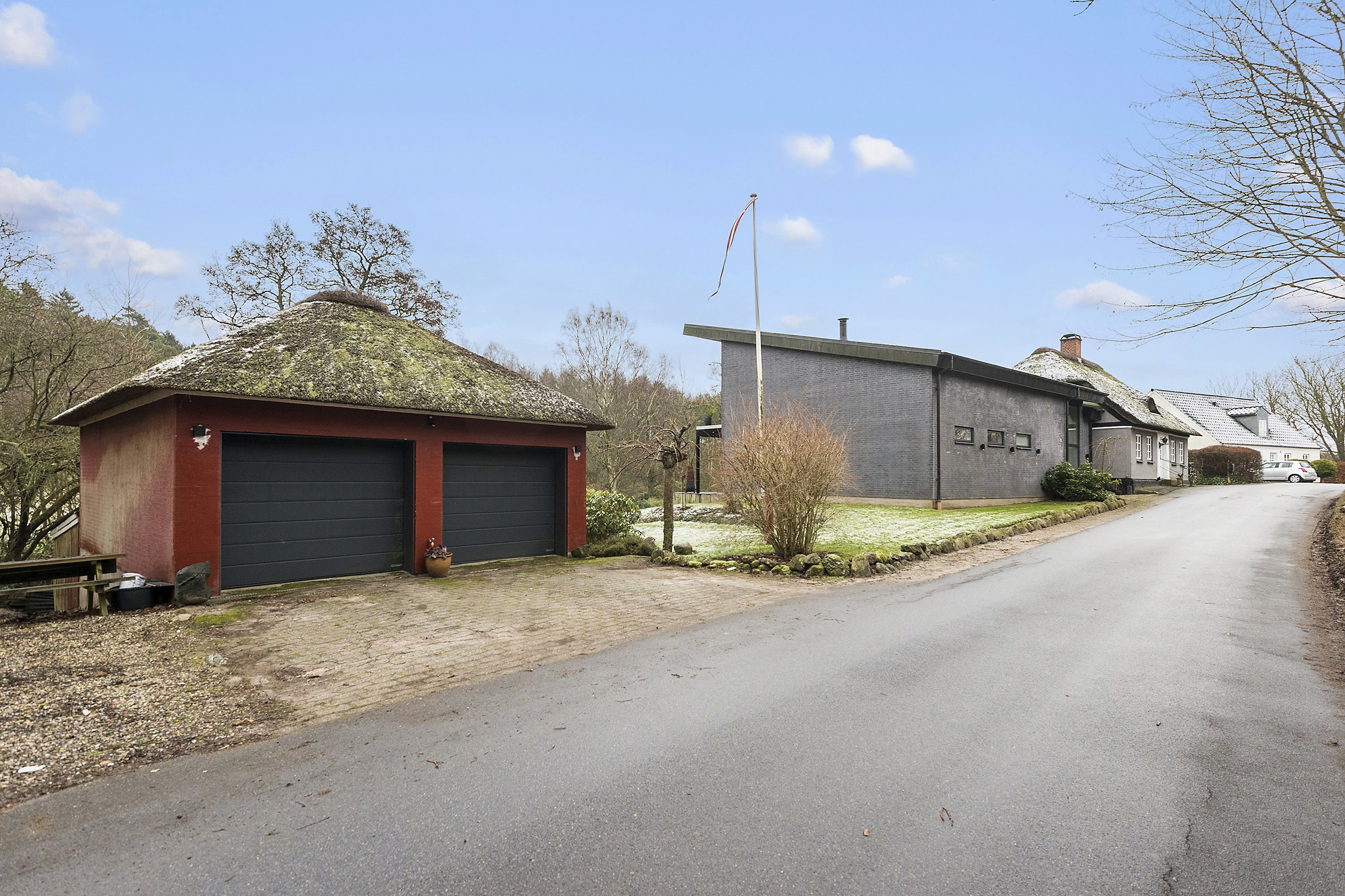 Fremhævet ejendommen billede i fuldskærmstilstand. Billede af Svinballevej 45+47, Sondrup, 8350 Hundslund