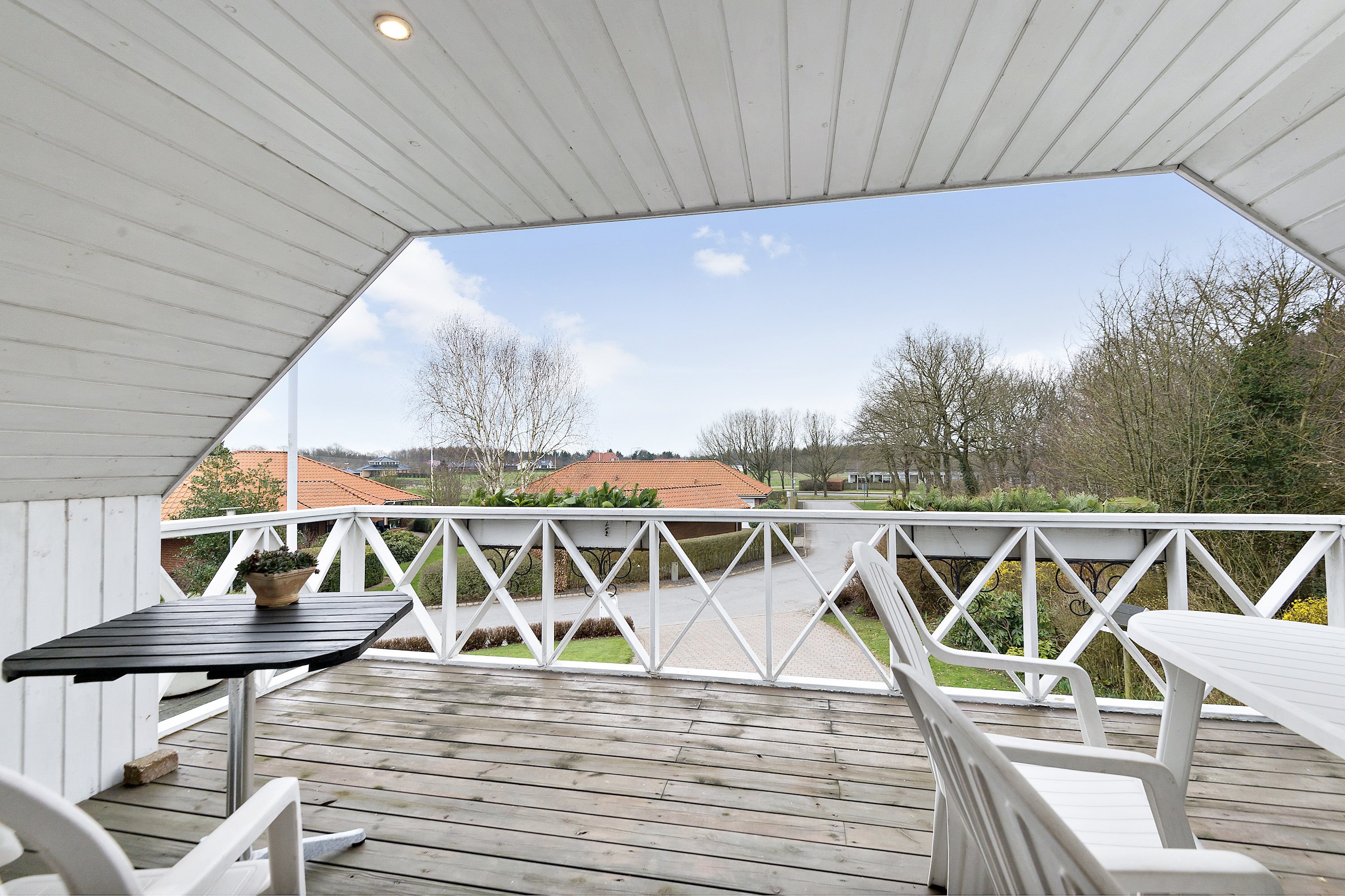 Fremhævet altan billede i fuldskærmstilstand. Billede af Engparken 1, 6760 Ribe