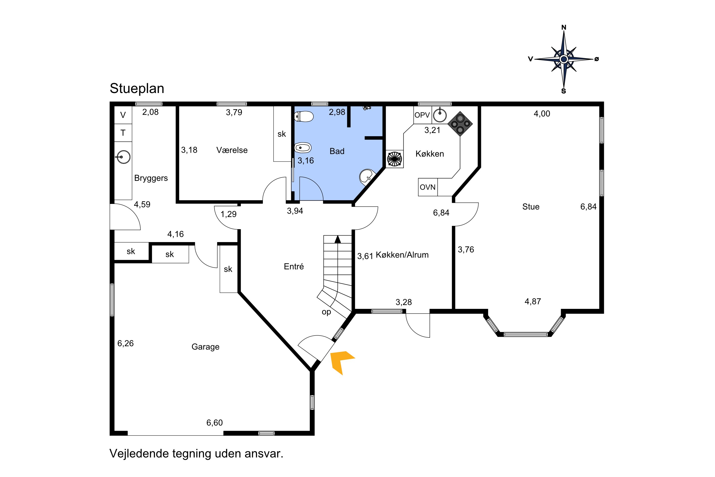 Plantegninger billede af Engparken 1, 6760 Ribe