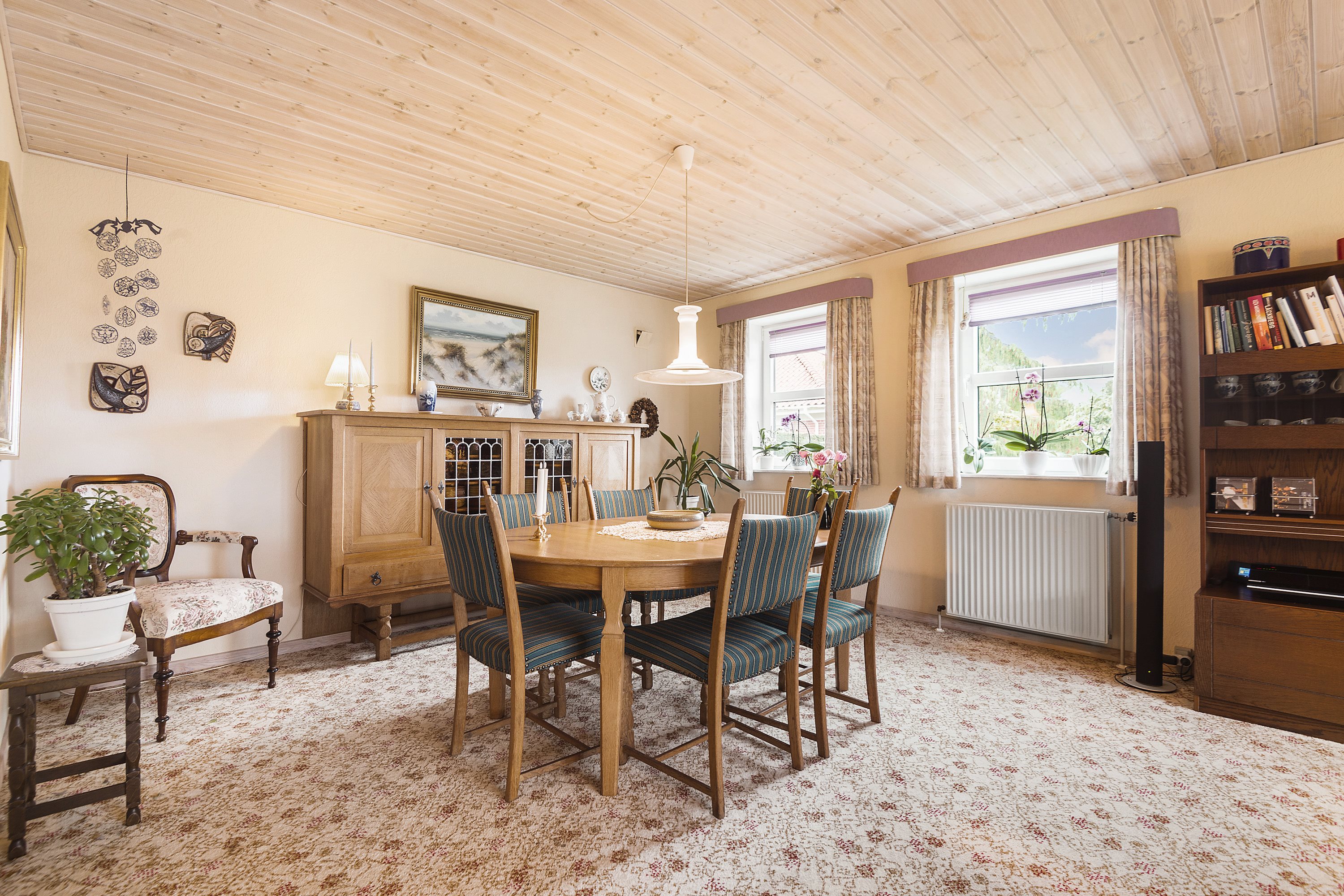 Fremhævet stue billede i fuldskærmstilstand. Billede af Engparken 1, 6760 Ribe