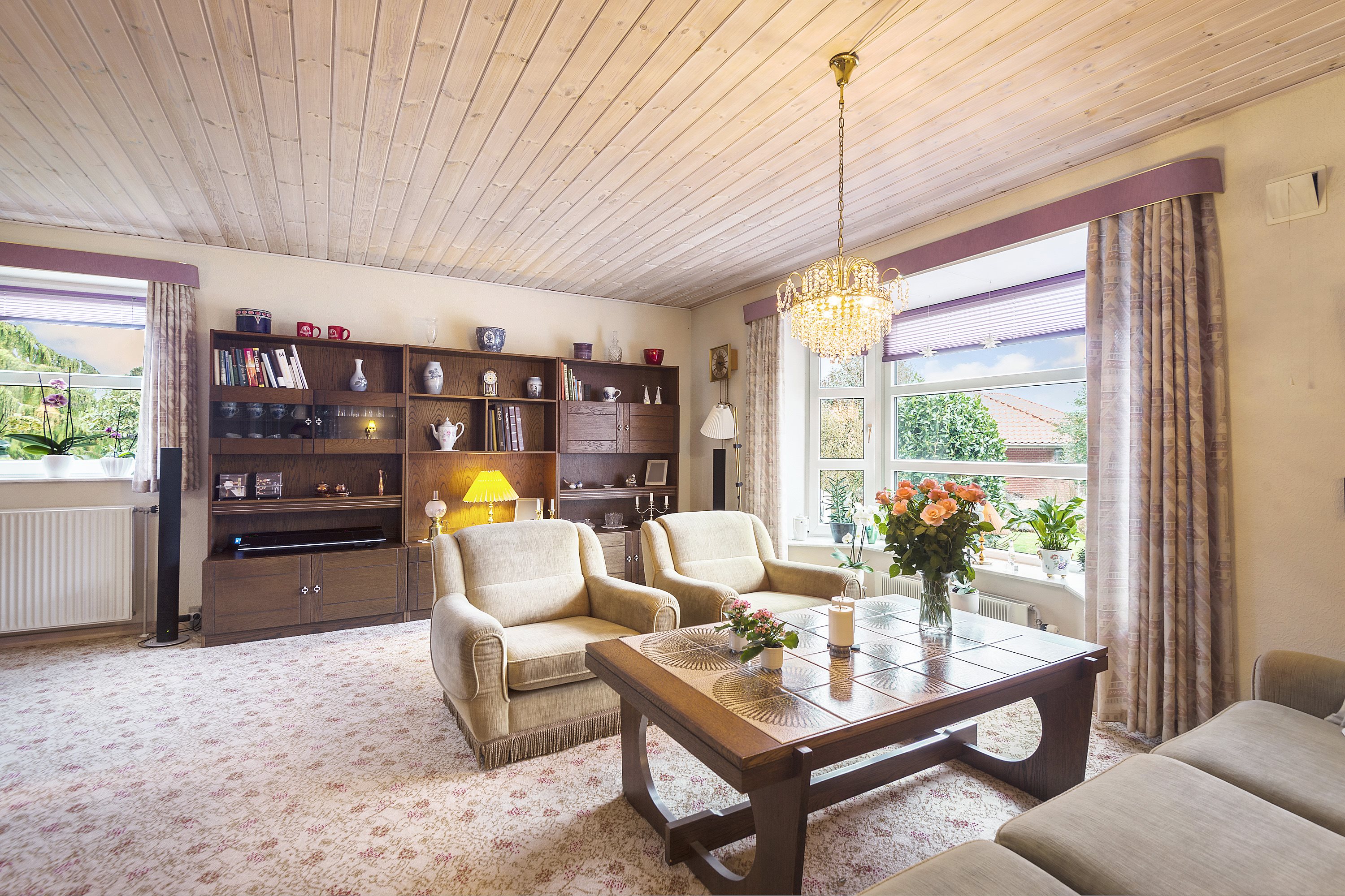 Fremhævet stue billede i fuldskærmstilstand. Billede af Engparken 1, 6760 Ribe