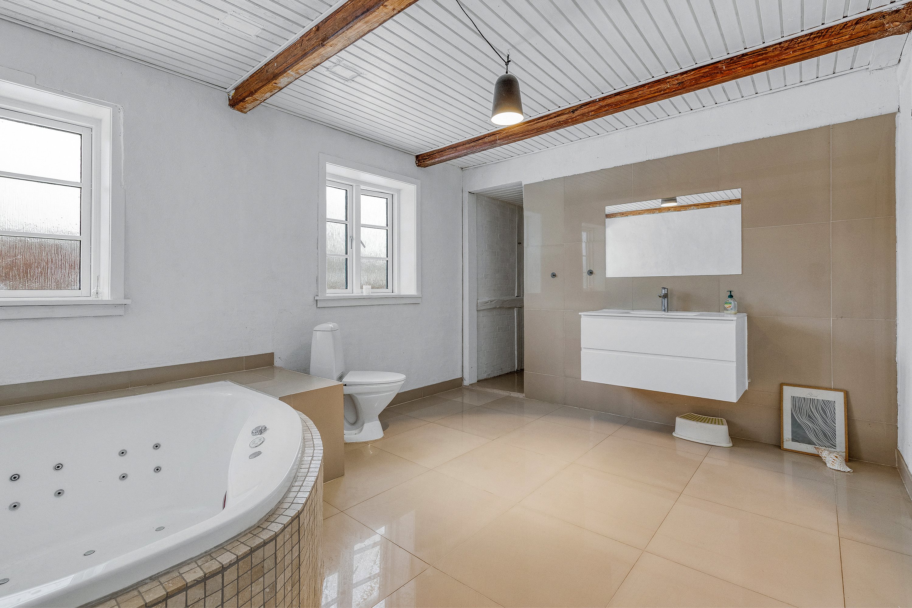 Fremhævet badeværelse billede i fuldskærmstilstand. Billede af Østergaardsvej 9A, Dalby, 3630 Jægerspris