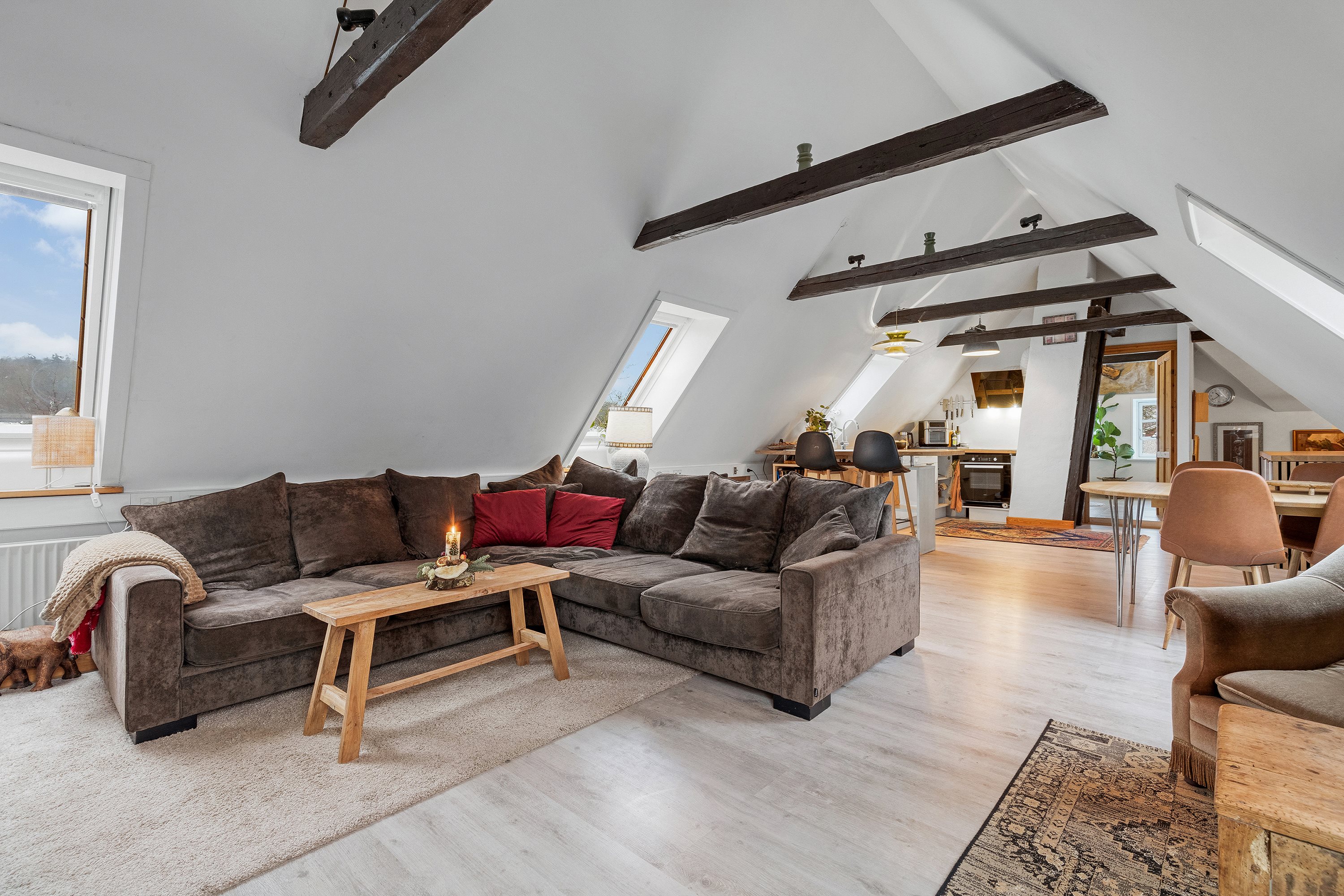 Fremhævet stue billede i fuldskærmstilstand. Billede af Østergaardsvej 9A, Dalby, 3630 Jægerspris