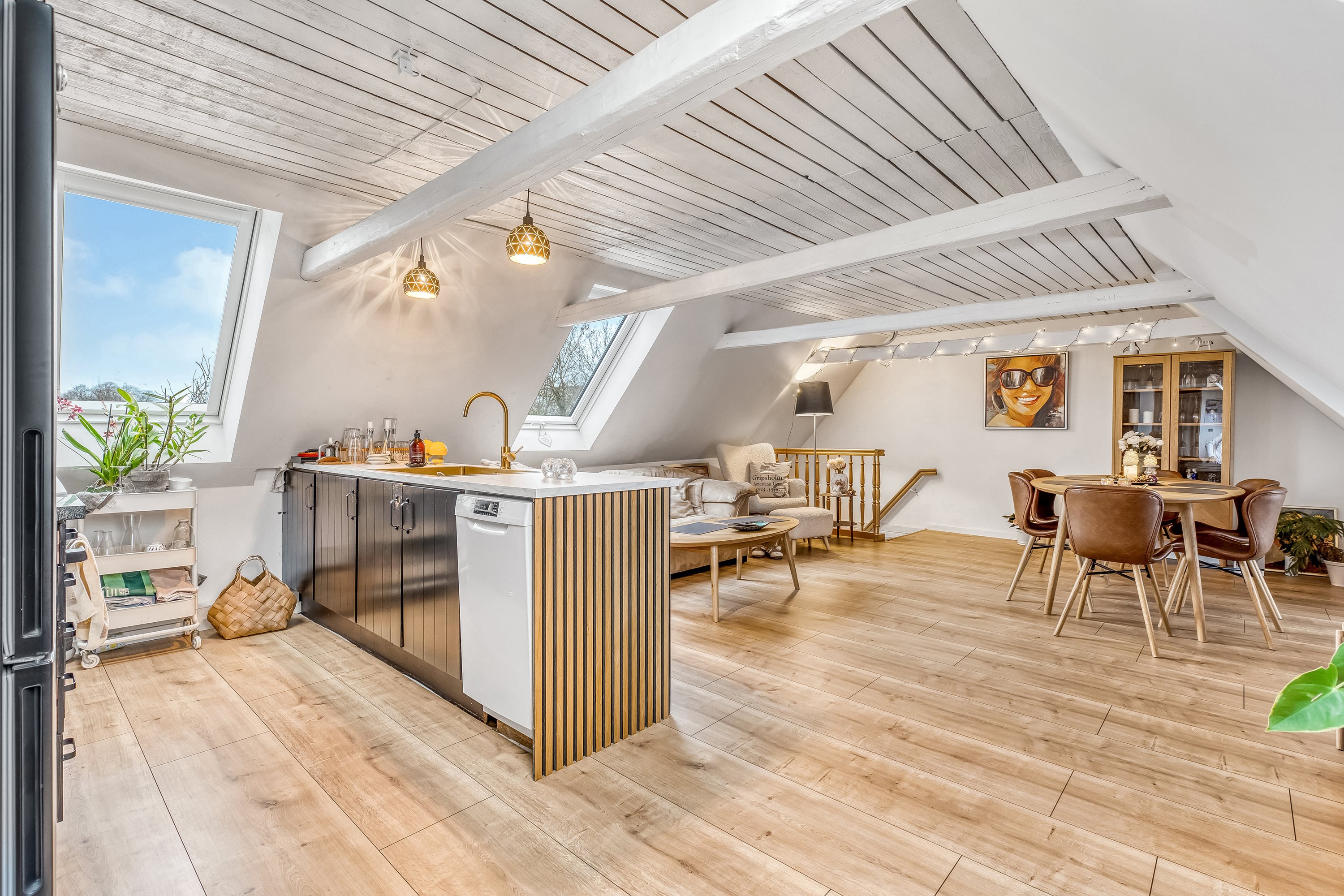 Fremhævet køkken billede i fuldskærmstilstand. Billede af Østergaardsvej 9A, Dalby, 3630 Jægerspris